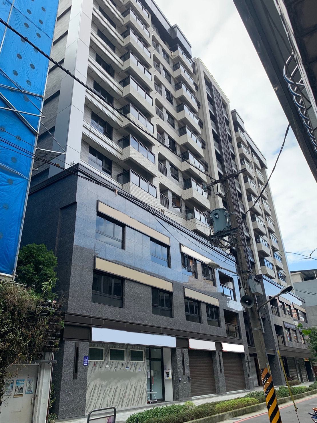 新店寶強段危老案申請基地退縮建築的容積獎勵