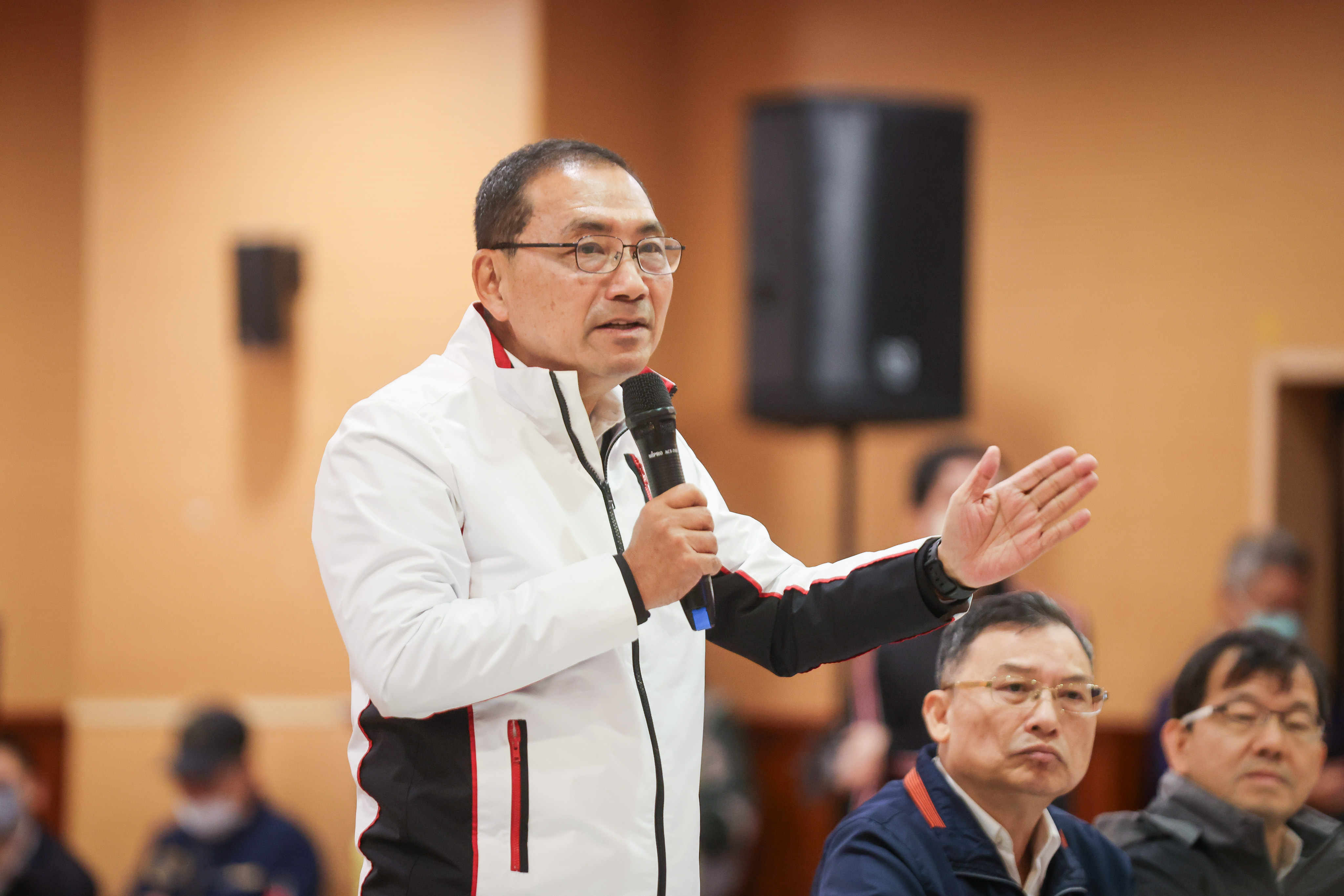 113年度新北市行動治理座談會起跑，侯友宜市長率市府團隊赴永和與里長展開今年首場座談