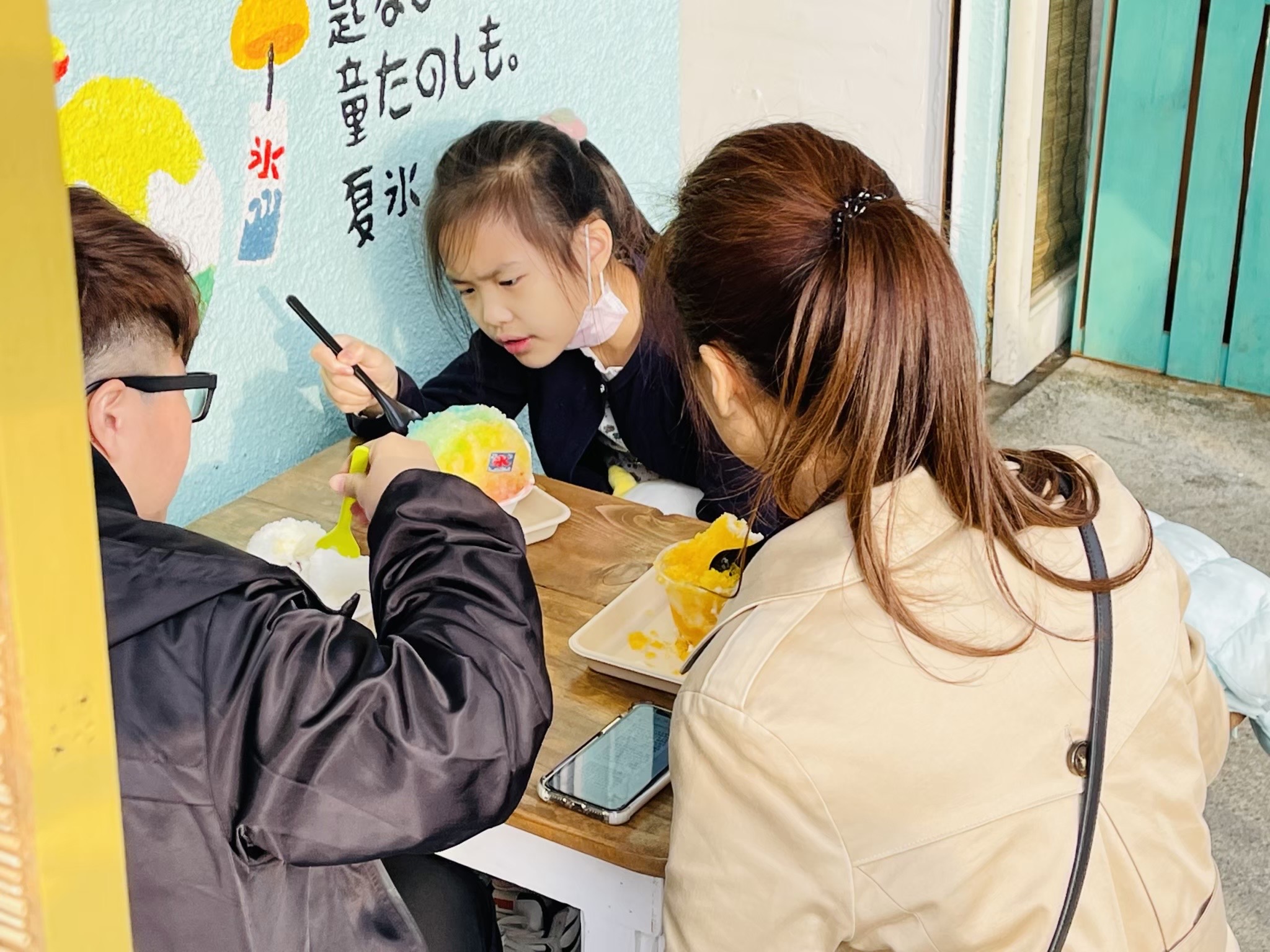 圖7_淡水第一漁港堤岸旁品嚐特色冰品