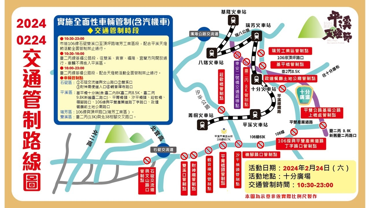 0224十分場交通管制路線圖