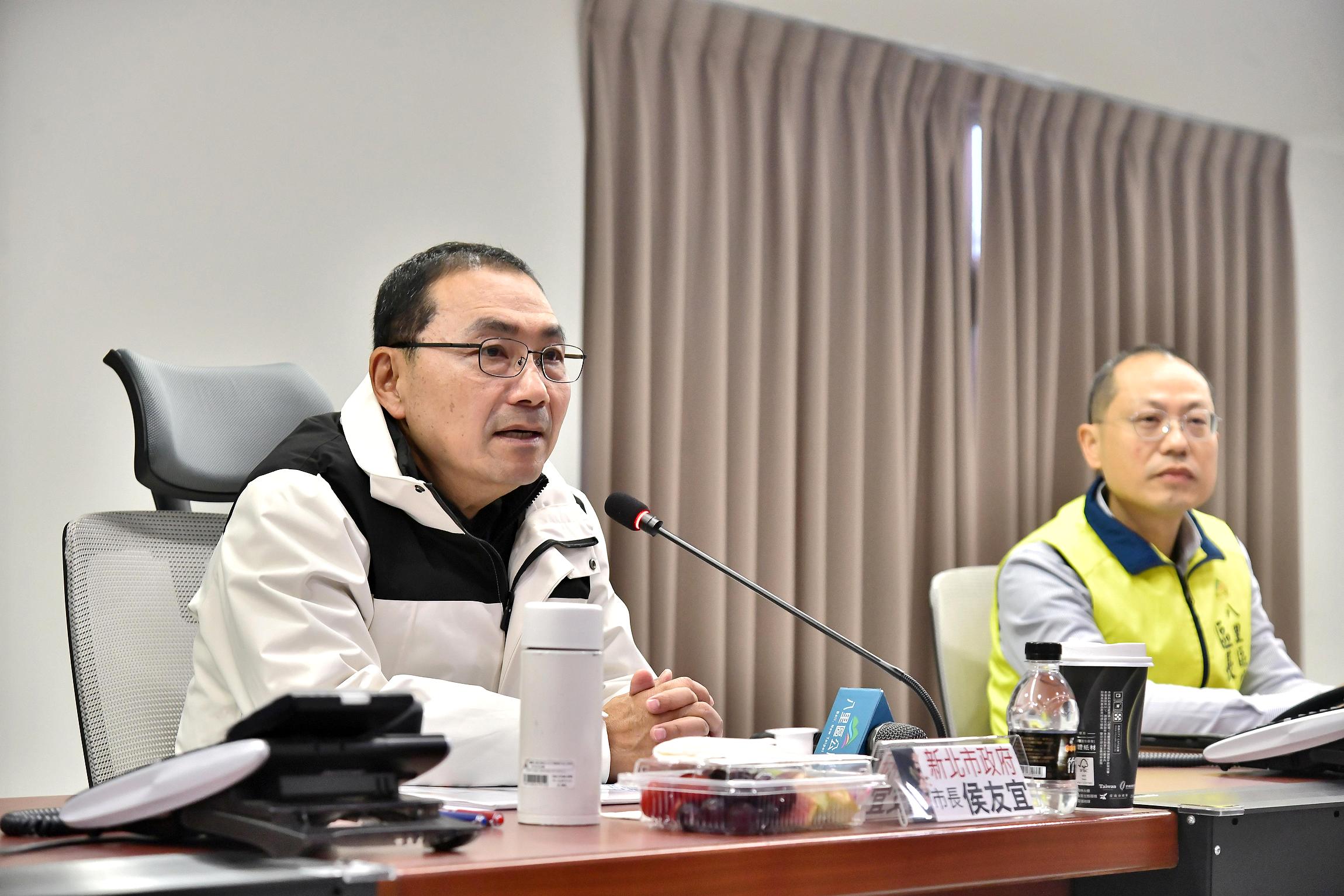 侯友宜責成市府團隊積極投入八里交通建設與解決在地學子就學問題。