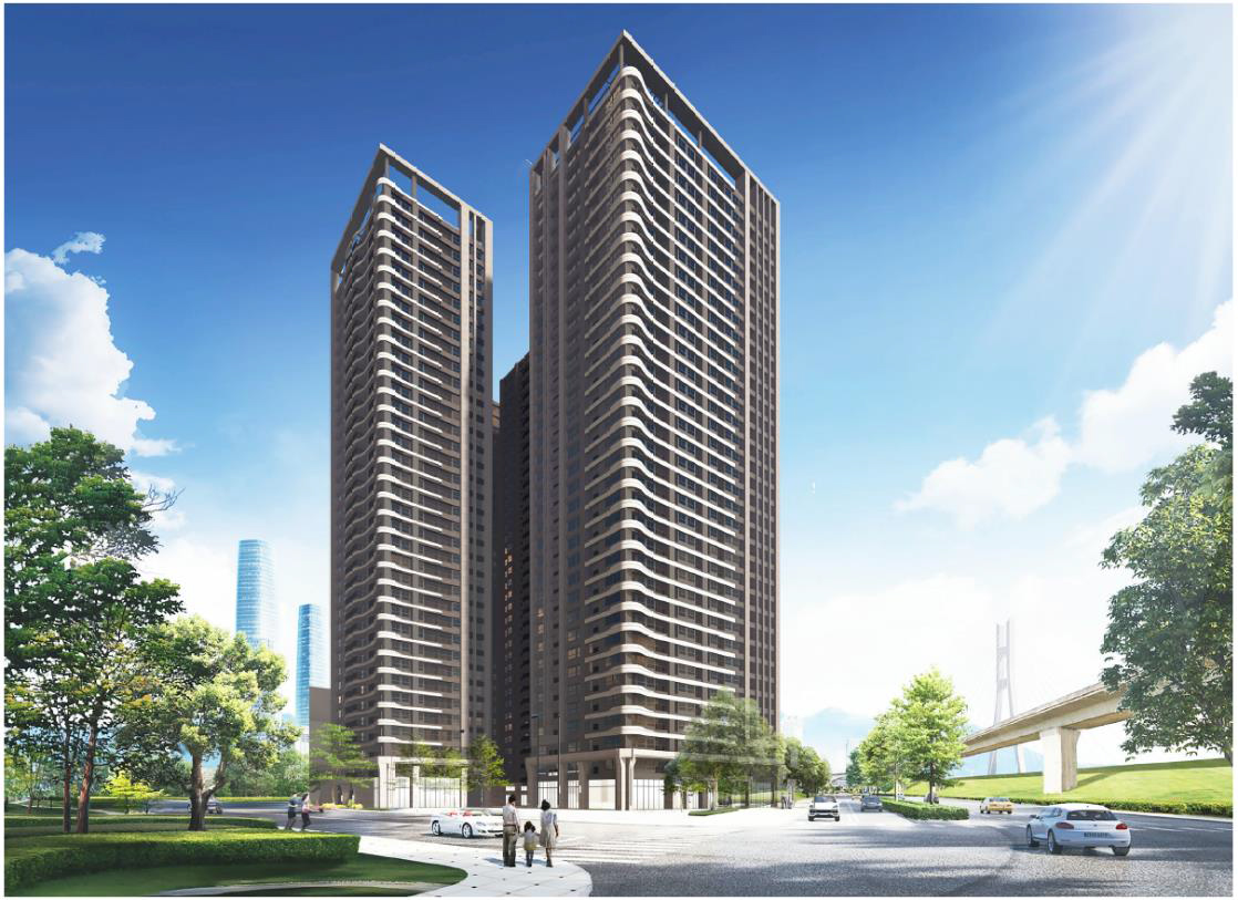 大陳單元5建物模擬圖