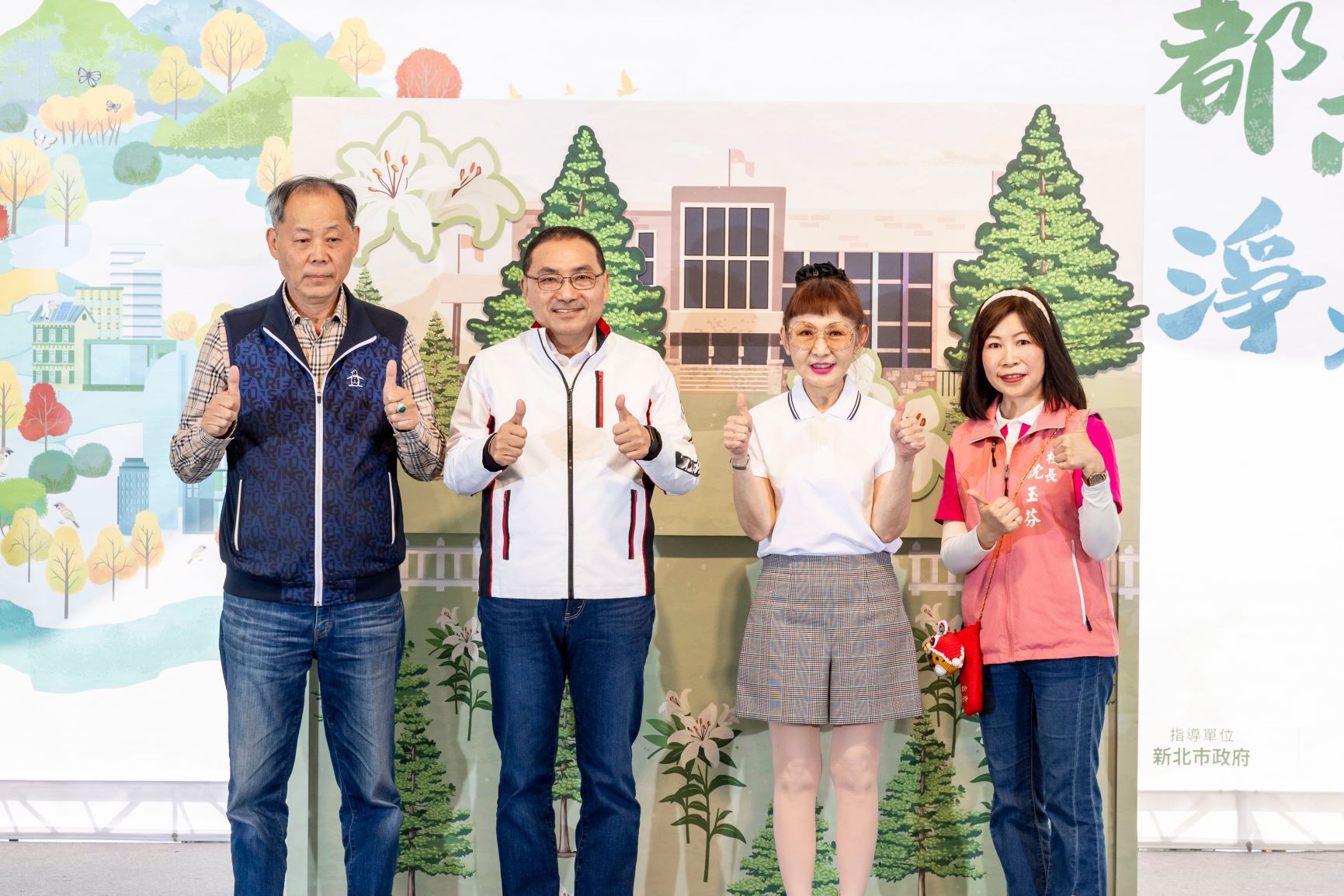  今年遠東百貨率先響應新北市都市造林，板橋區農會也已贈送出千餘株苗木響應都市植樹
