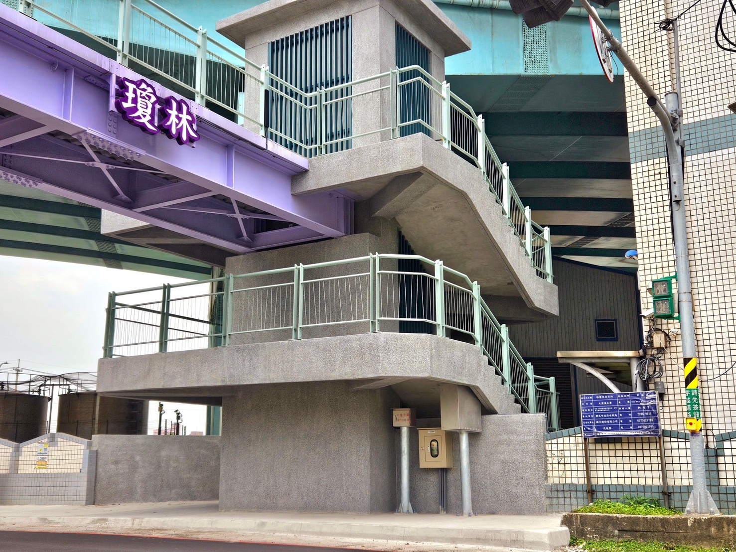 新北第14座水岸電梯，造福長者、孕婦及有行動不便需求的市民，能更安全便捷通往河濱公園