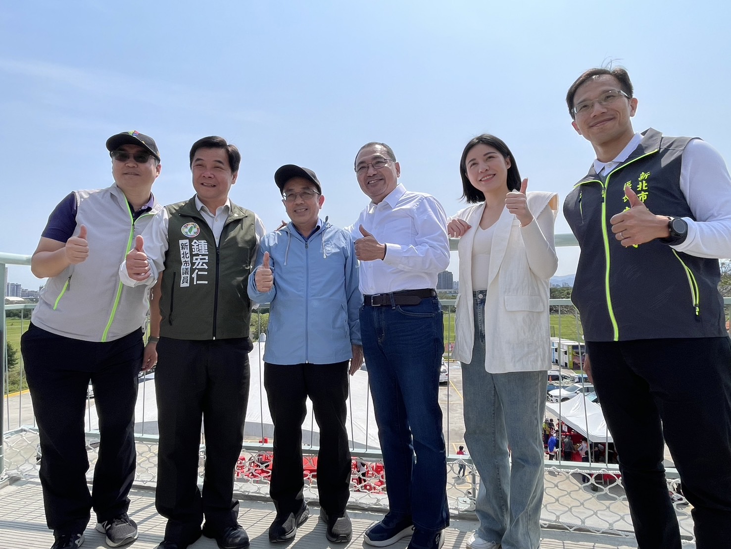 塔寮坑抽水站旁的瓊林陸橋可暢行至西盛環保河濱公園