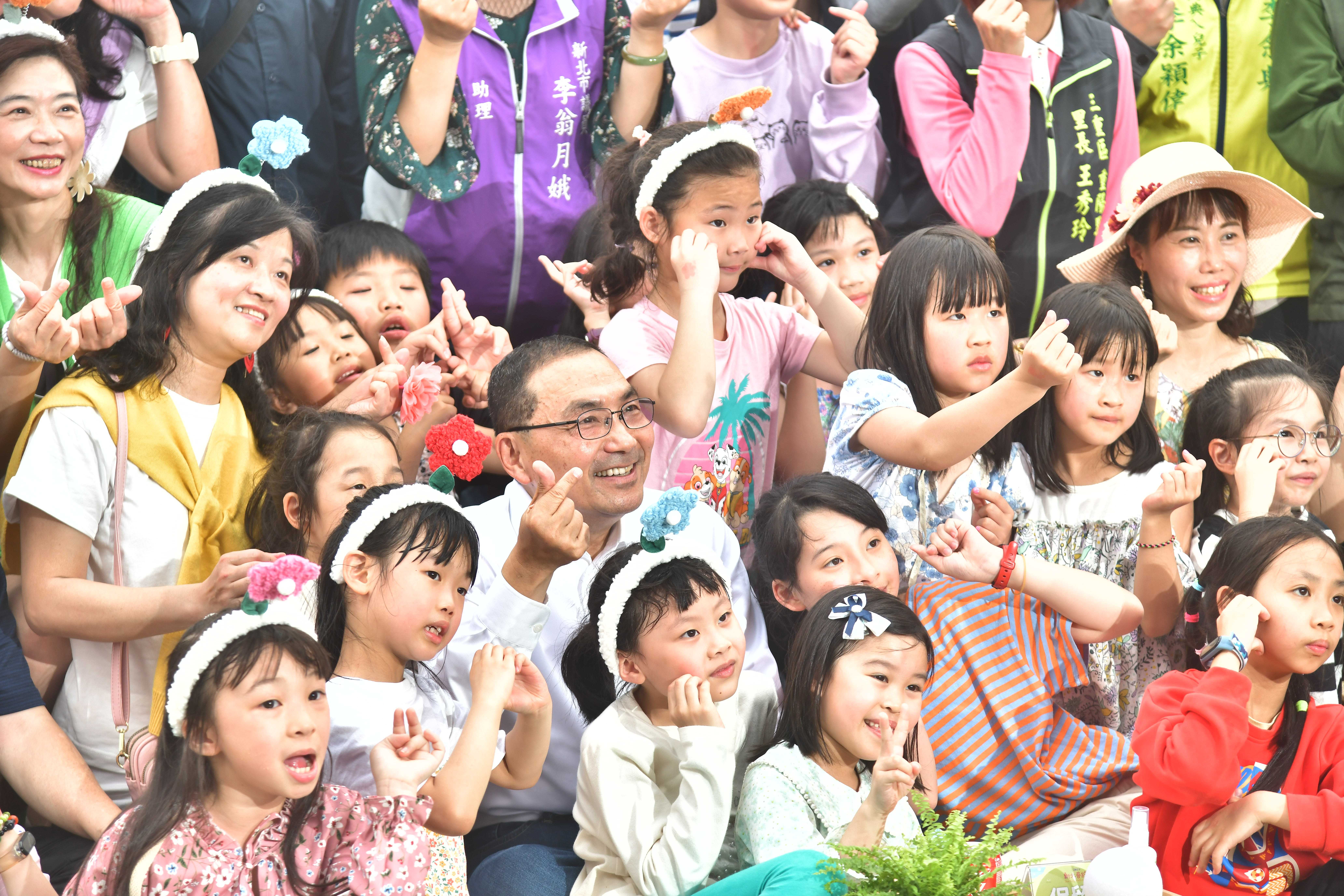 「2024新北春紛節」3/23、3/24一連2日在新北大都會公園登場，侯友宜到場與民同樂
