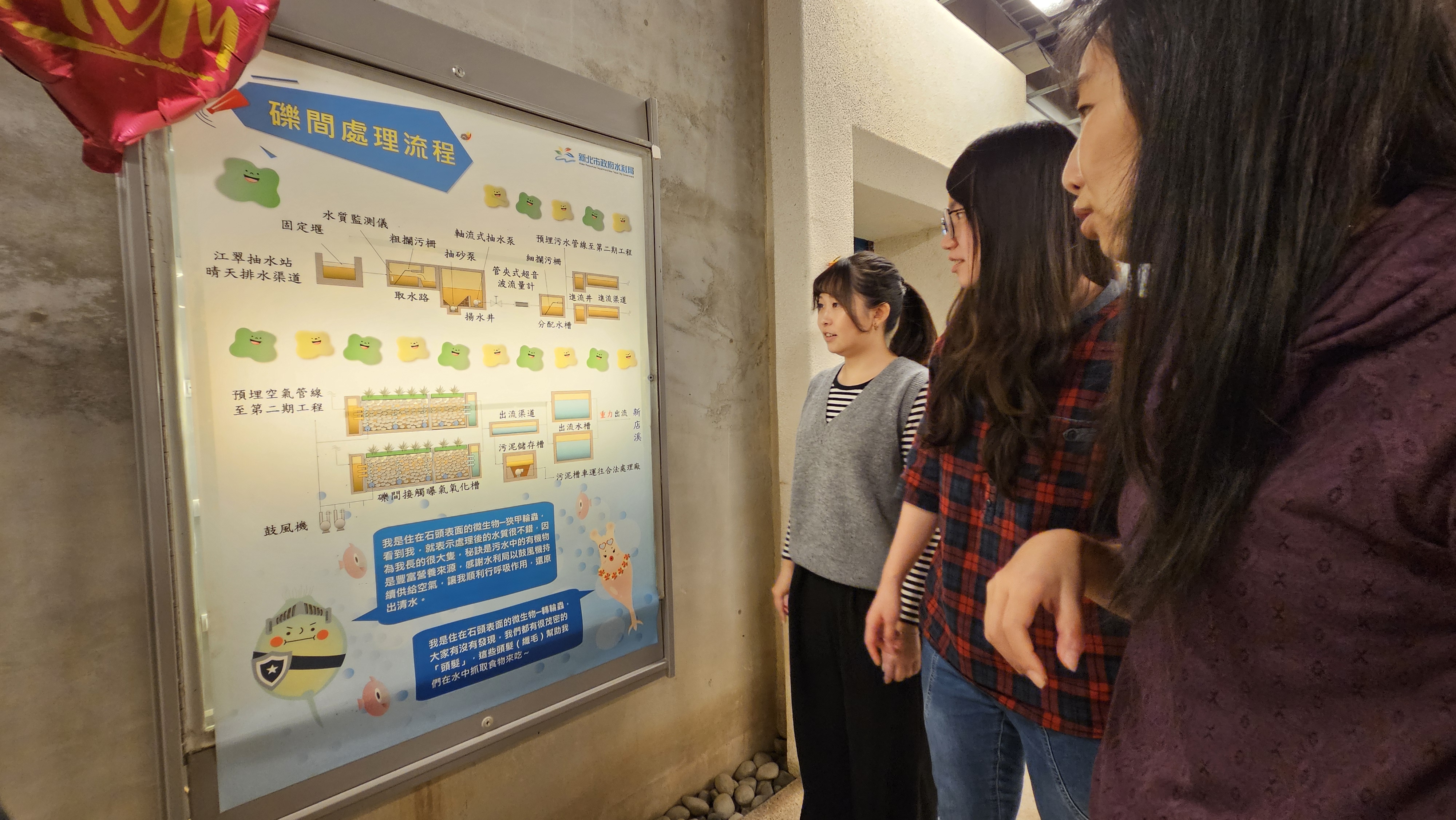 江翠礫間廊道導覽解說處理流程