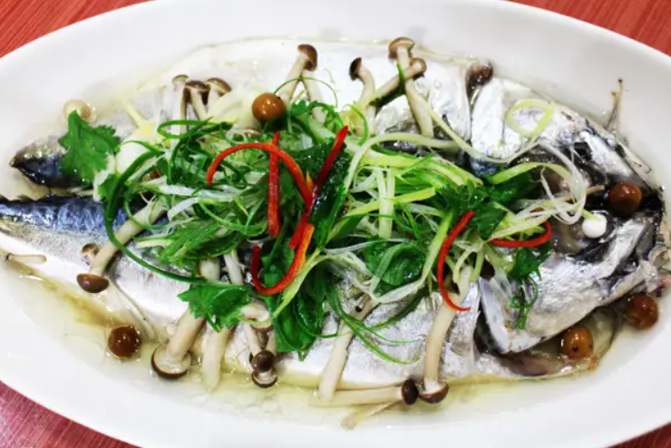 「樹子蒸鯖魚」美味上桌