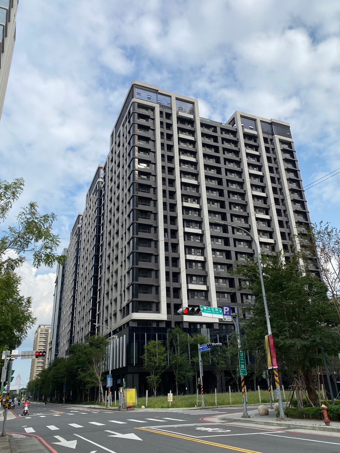 板橋區江翠段民間捐贈社會住宅示意圖