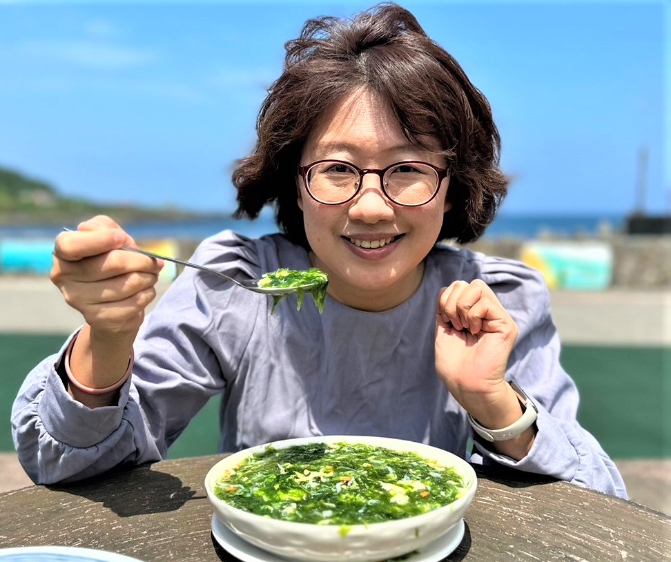 「魩仔青海菜蛋花湯」入口滑順，藻香十足(2)