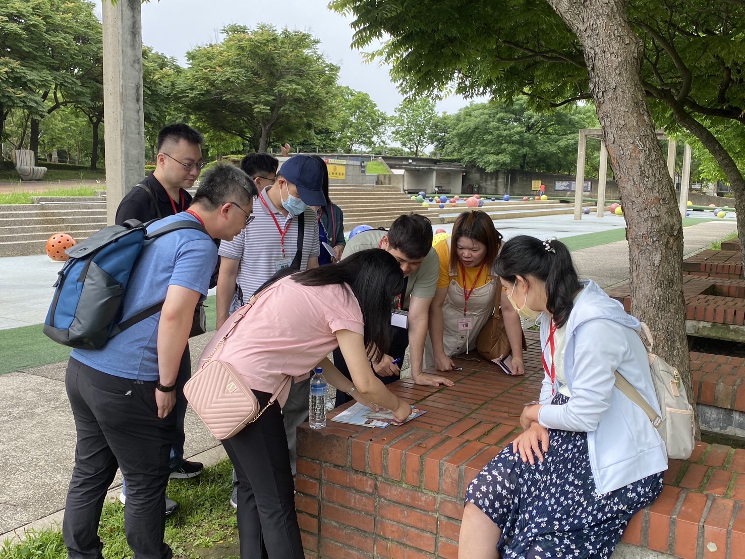 今日活動以尋寶解謎遊戲拉開春日戀情序幕。