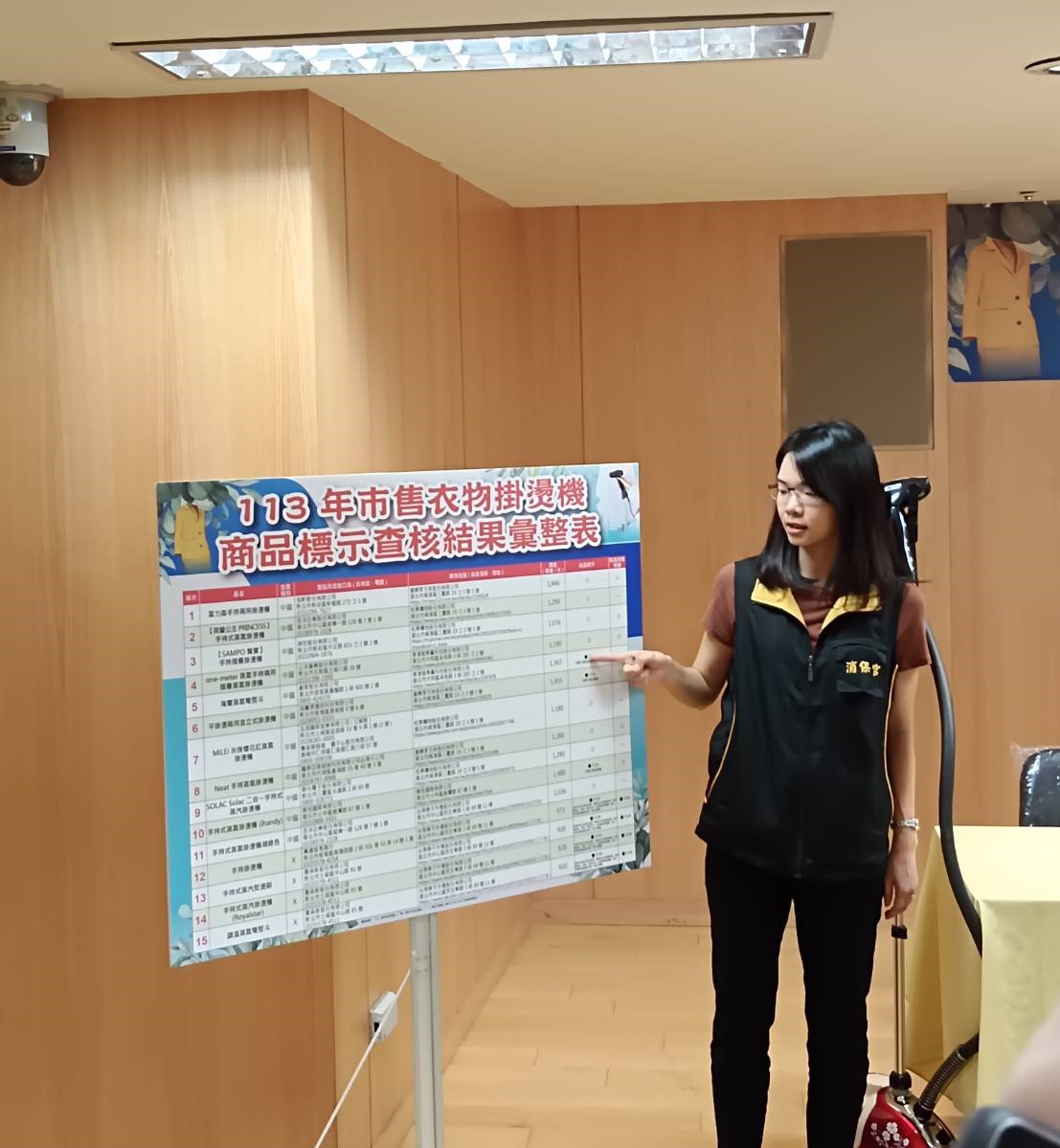 消保官說明查核結果