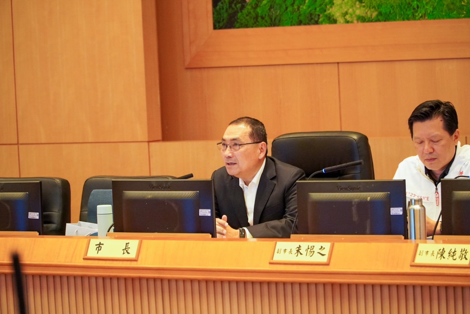 市長侯友宜主持新北市政會議