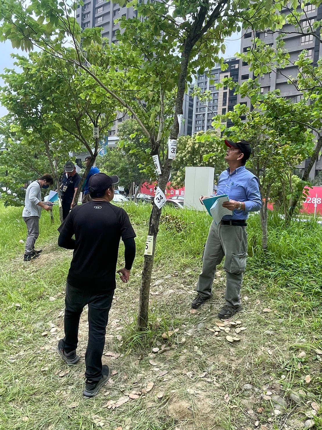 學員們進行鑑別測驗(圖為112年資料照片)
