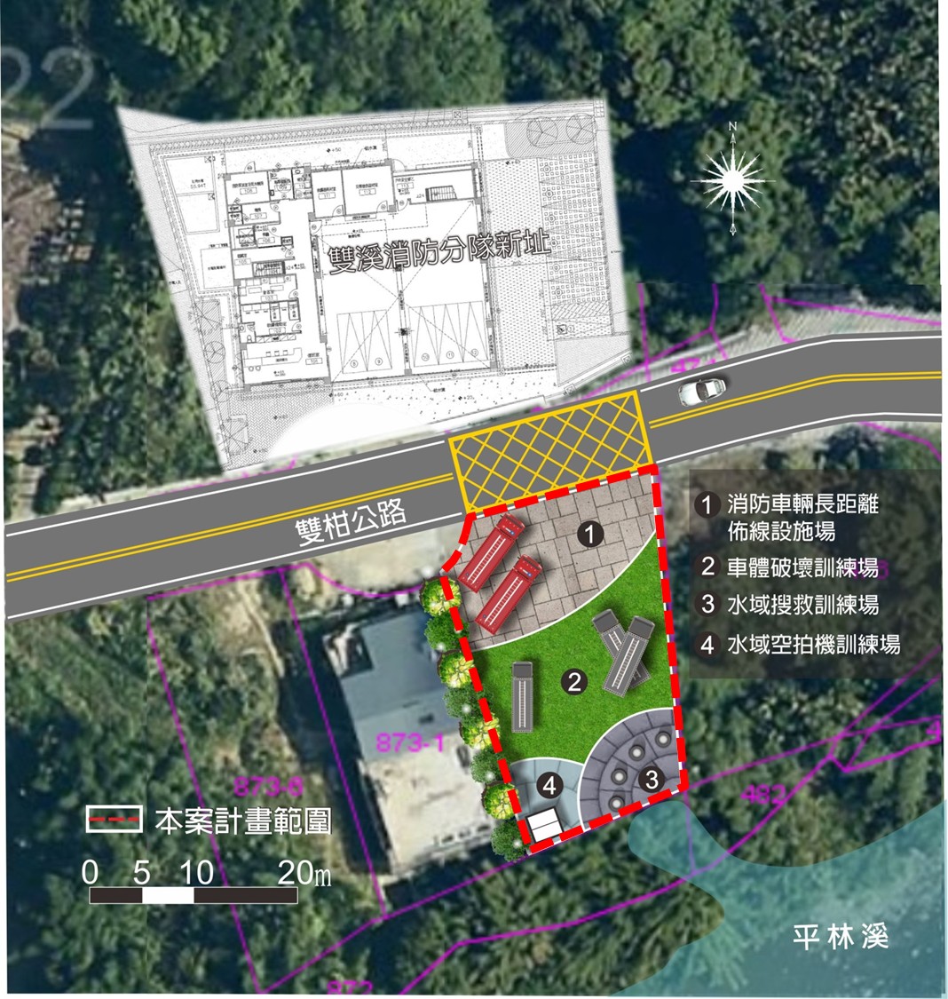 配置模擬圖。