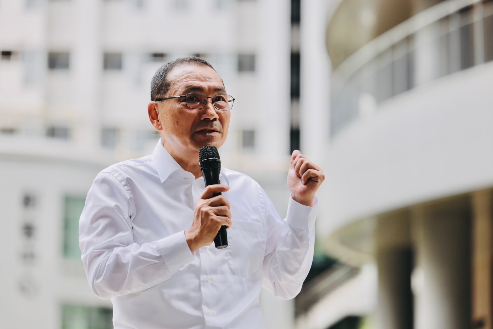 新北市長侯友宜致詞。