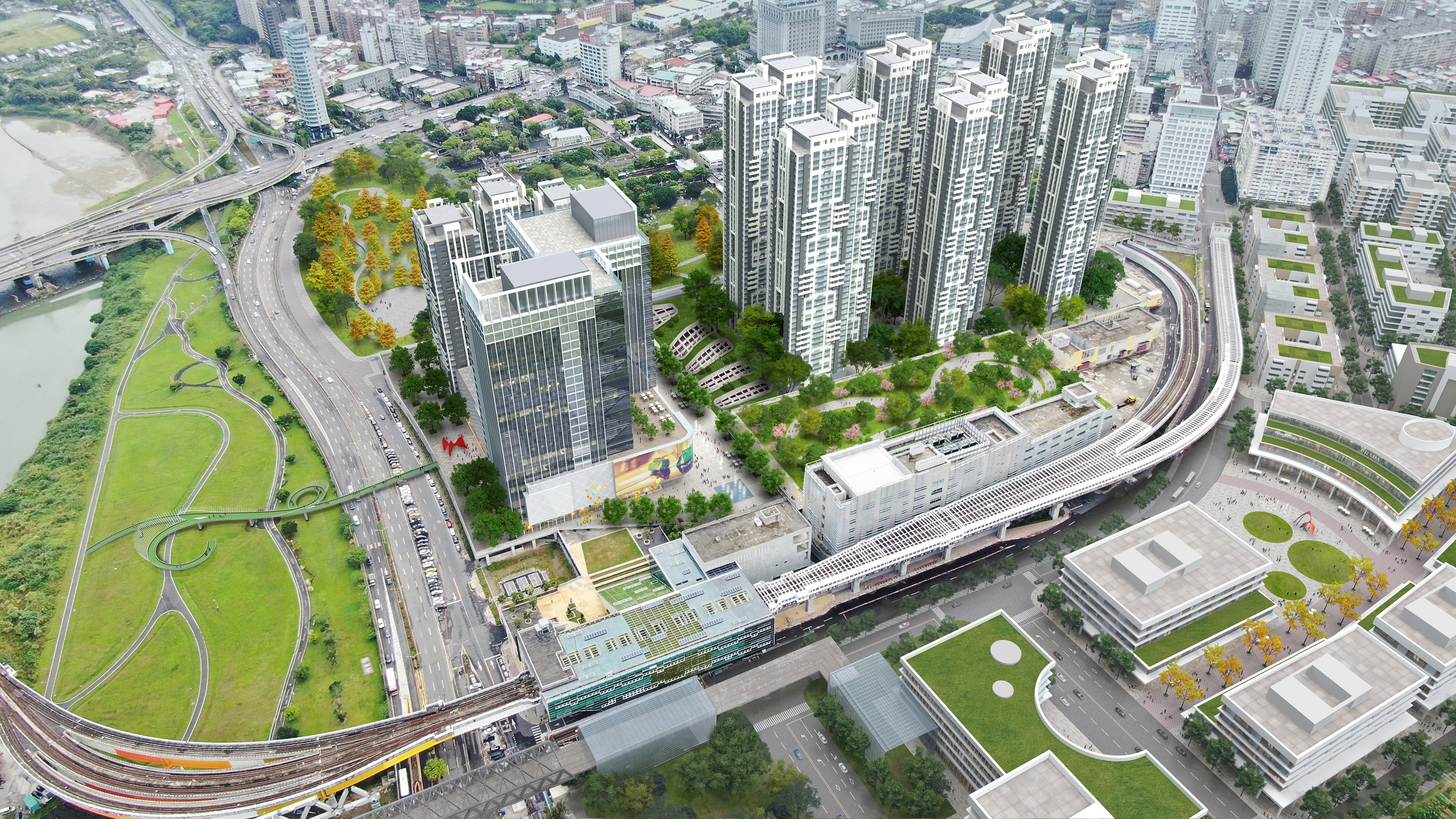 環狀線十四張站「M.Ark新北捷鑽」全台最大捷運開發案將啟動招商