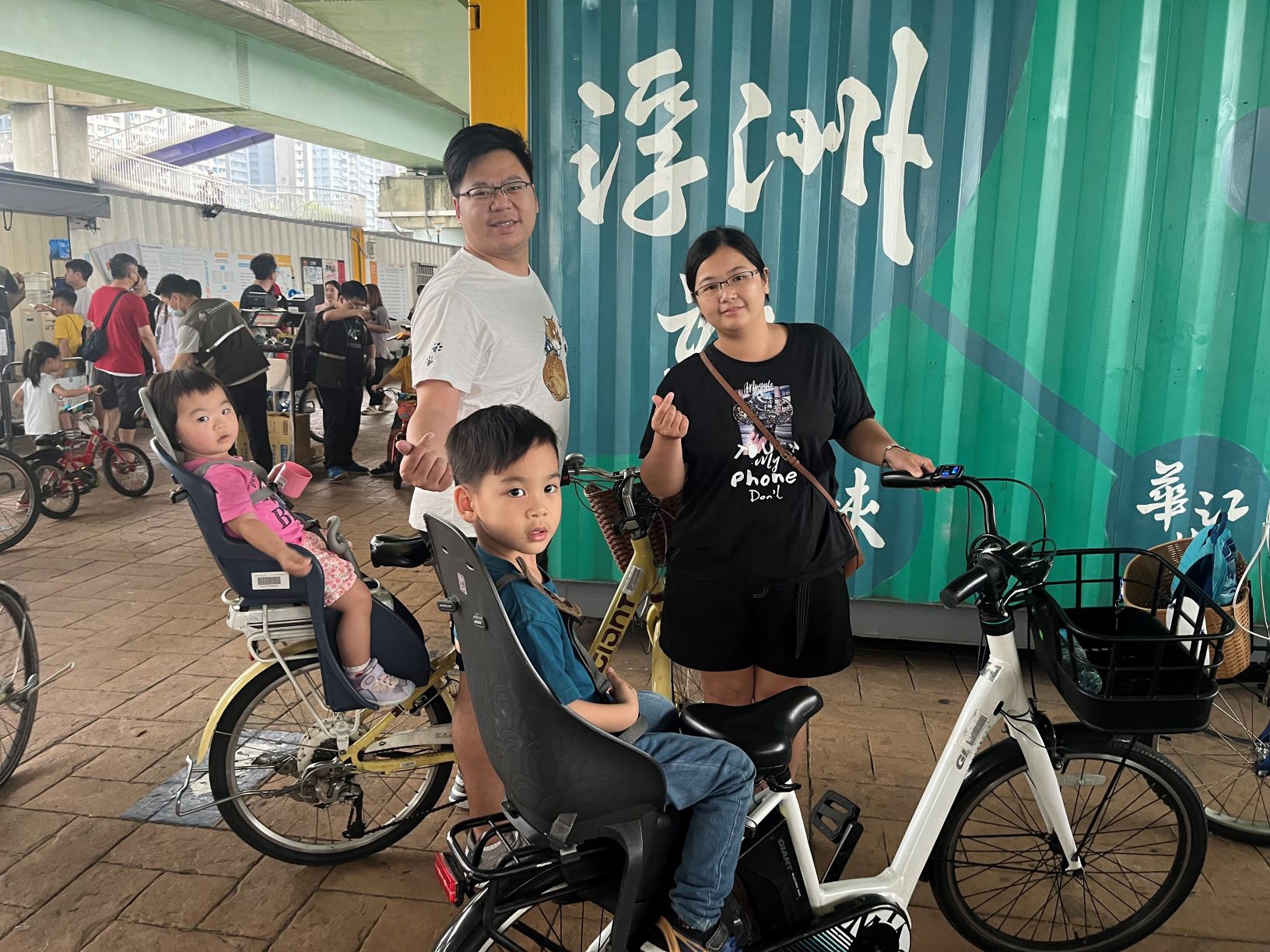 新北河濱自行車道適合闔家體驗