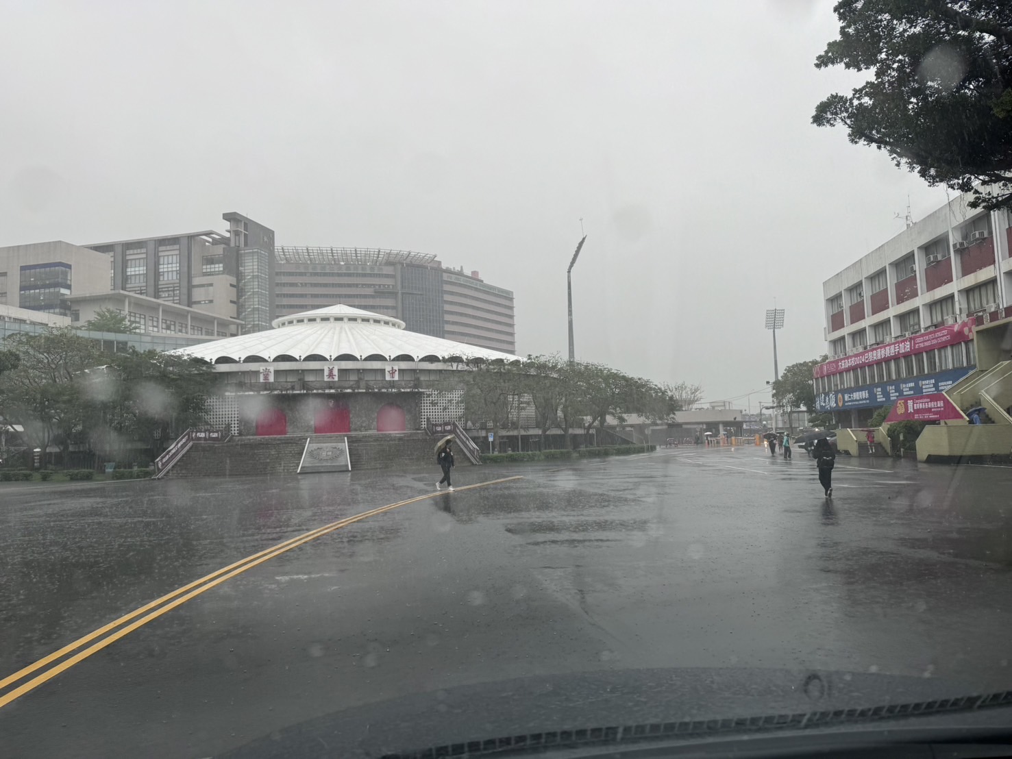 113年4月18日強降雨學校沒有發生積淹水情形