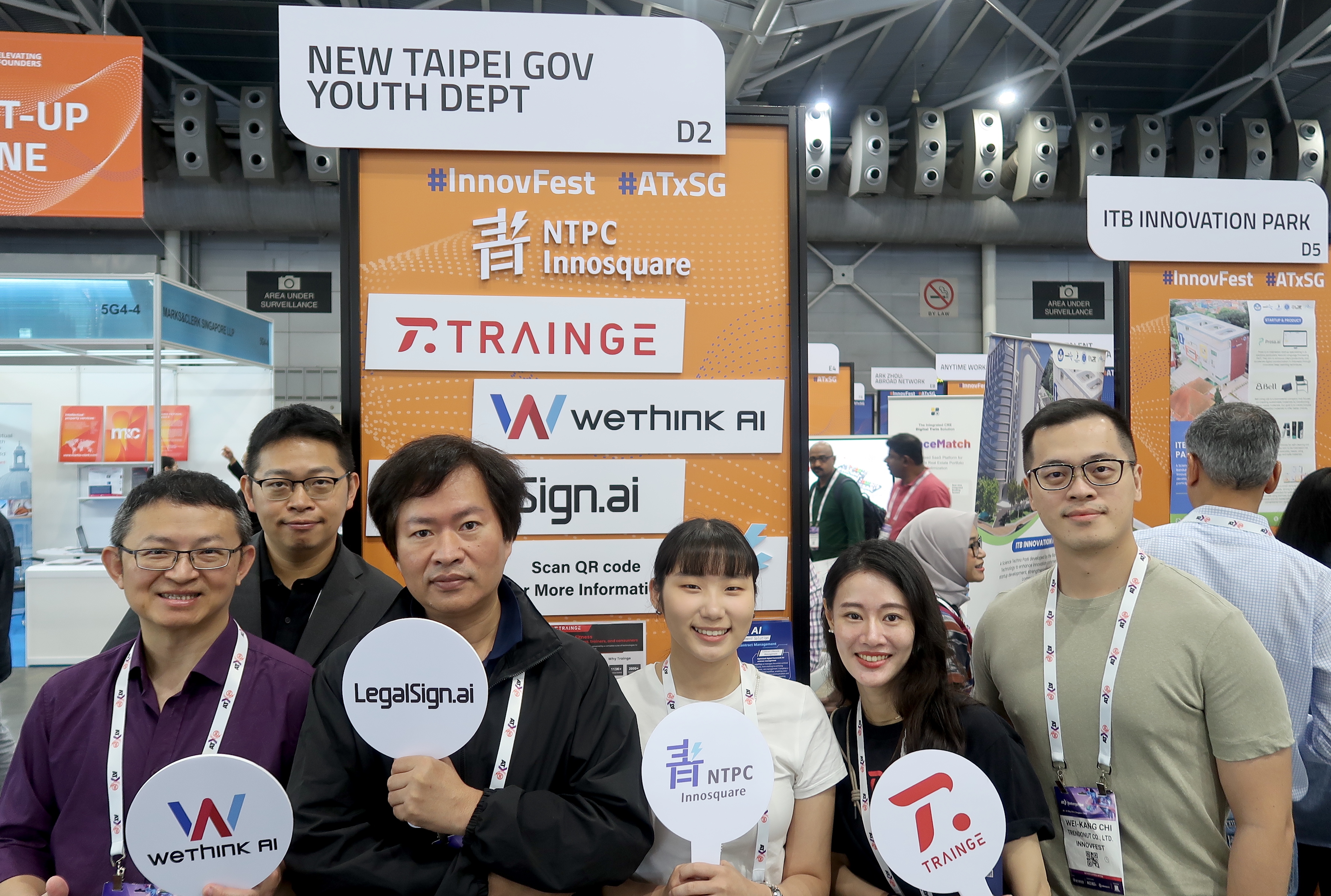 新北市青年局旗下的新北創力坊，遴選出三組優秀青創團隊參加 Asia Tech x SG 2024。