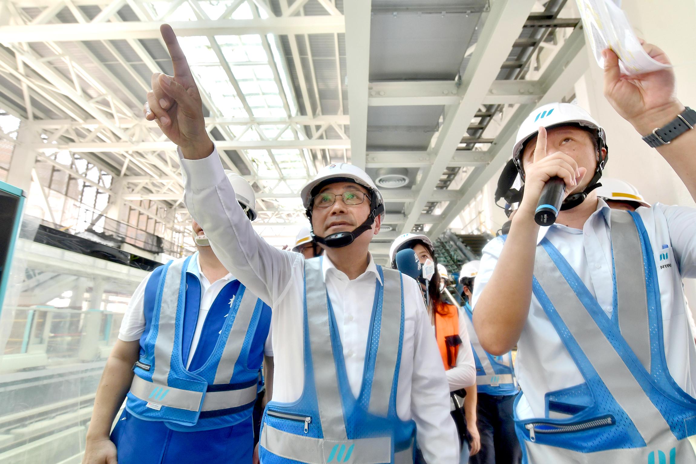 侯友宜市長緊盯捷運三鶯線施工進度，力拚2025年順利完工