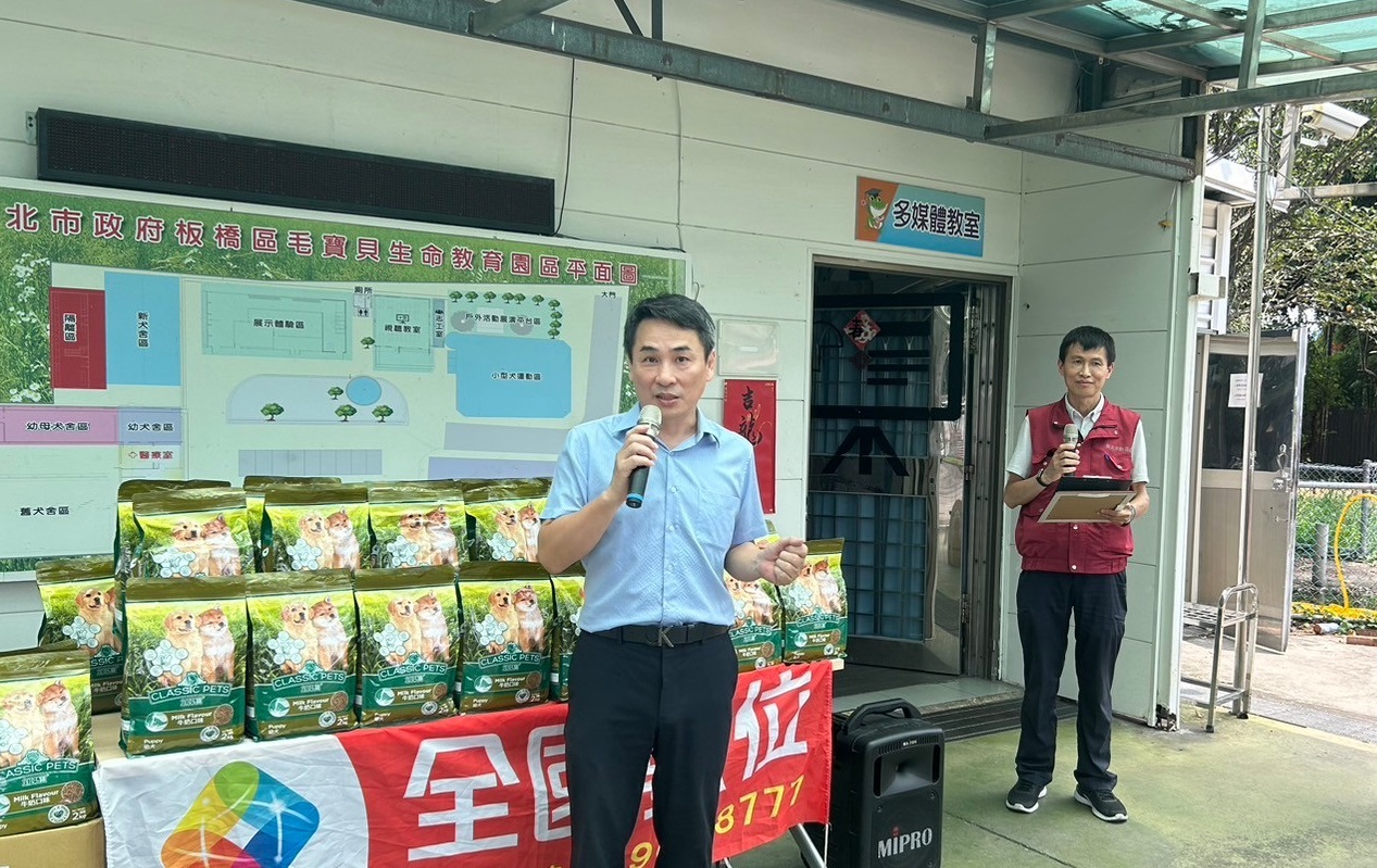 全國數位有線電視股份有限公司節目部陳經理致詞