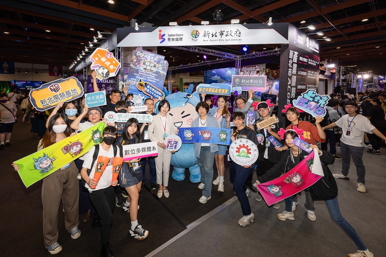 今(113)年市府與中華漫協、遊戲振興會以及昱泉國際攜手，公私領域創新合作打造「新北ACGE形象館」。