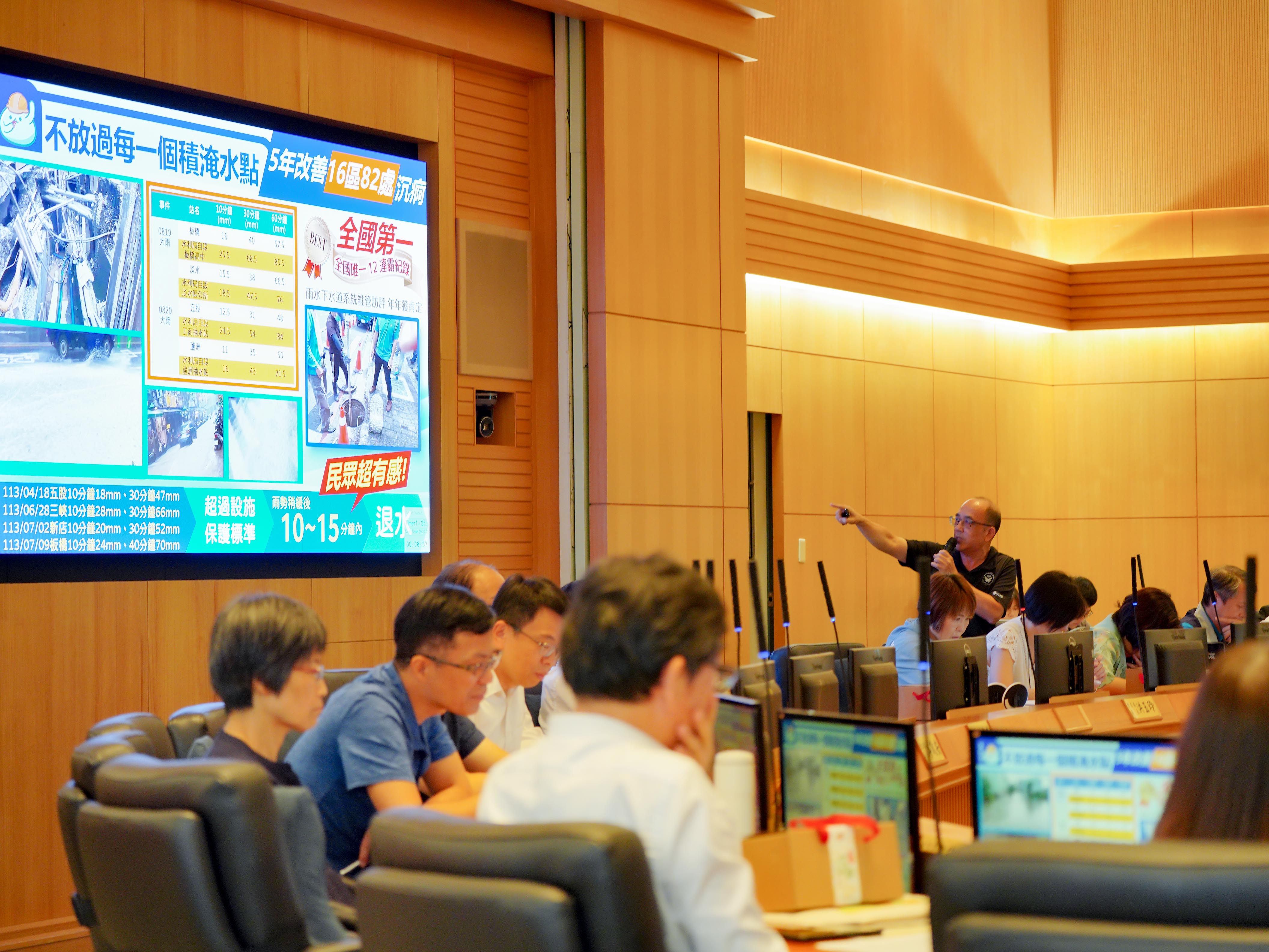 市府面對極端氣候挑戰，新北採破舊、去痾、創新新思維，打造新北新水