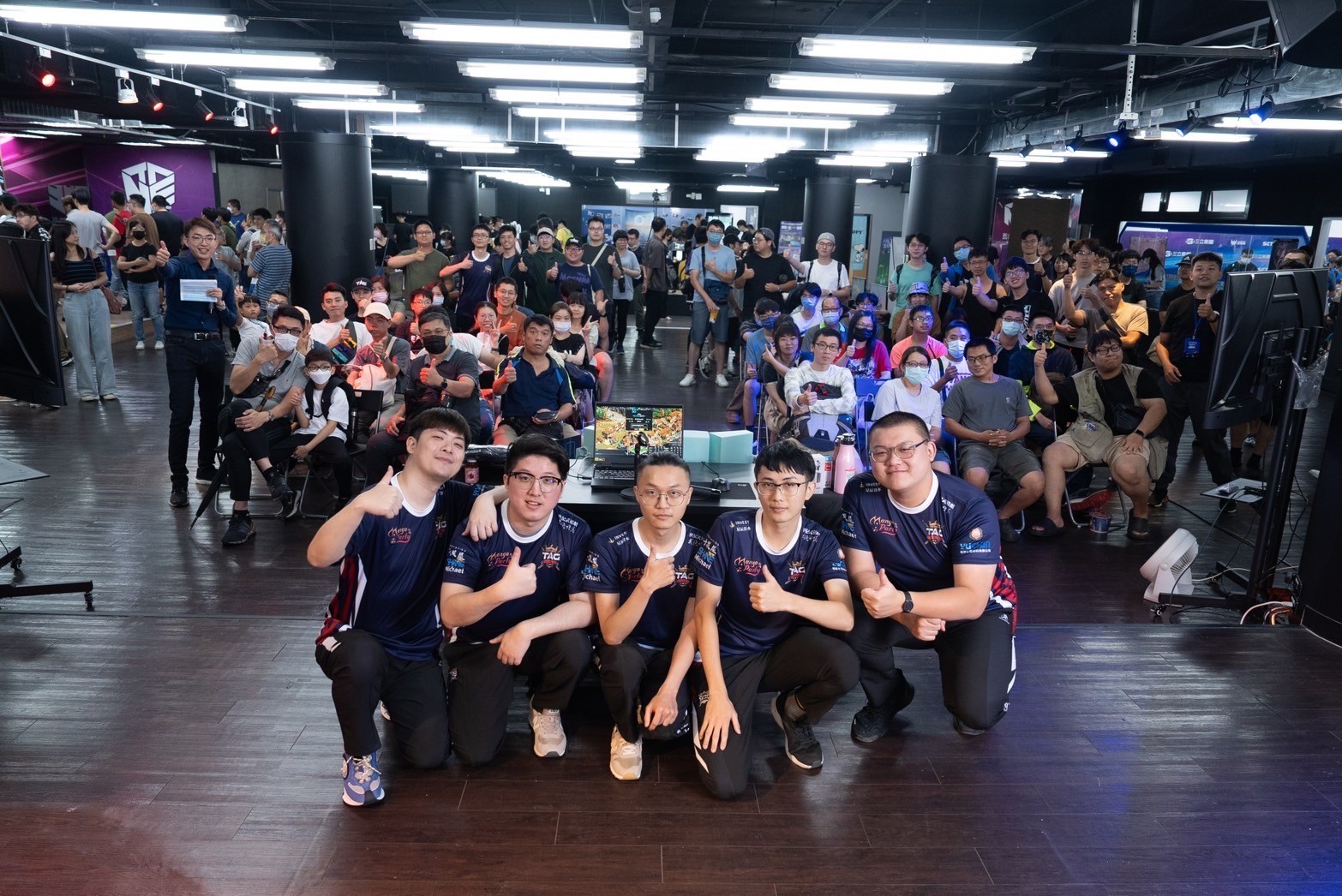 新北電競基地於8月舉行「ESPORTS PARTY盛夏派對」，逾300位民眾熱情參與，沉浸式體驗2024新北電競BUFF狂潮魅力