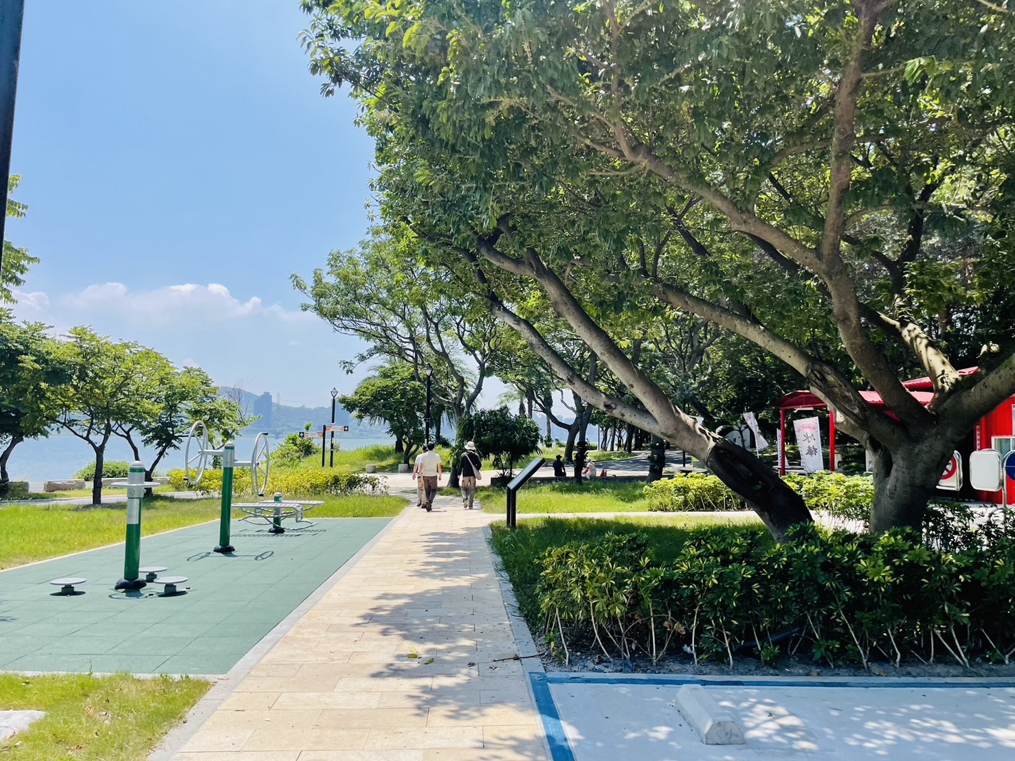  米倉無限公園周邊增加體健設施供民眾休憩運動