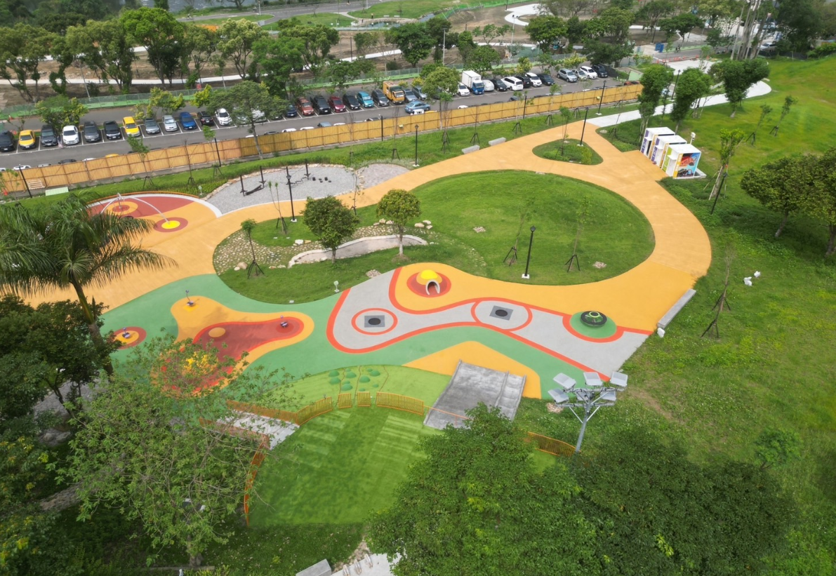 「親子夢遊天地」遊戲場佔地約1.7公頃