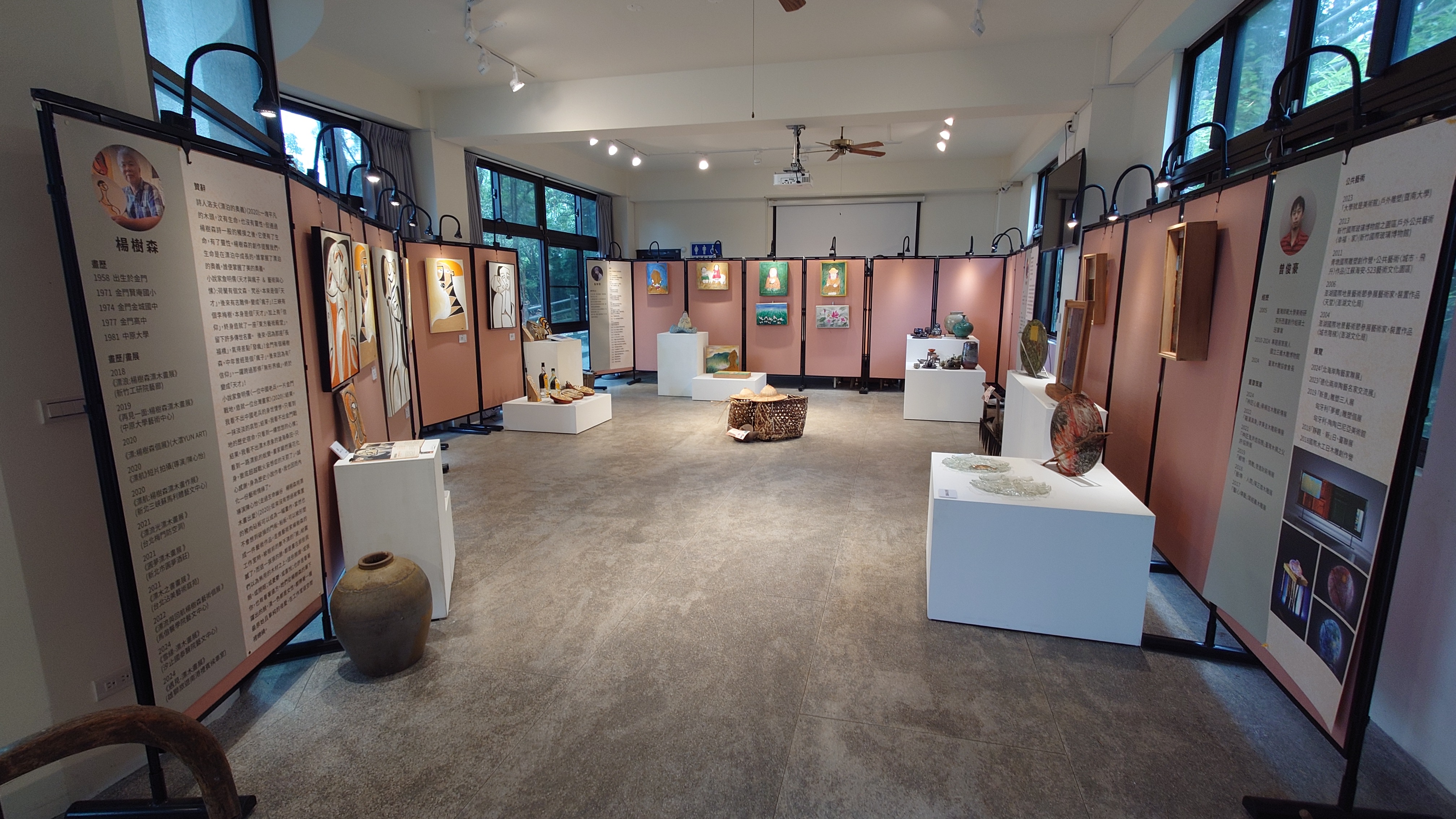 本次展覽結合古農具及在地藝術家創意，共同呈現農業文化與藝術美學