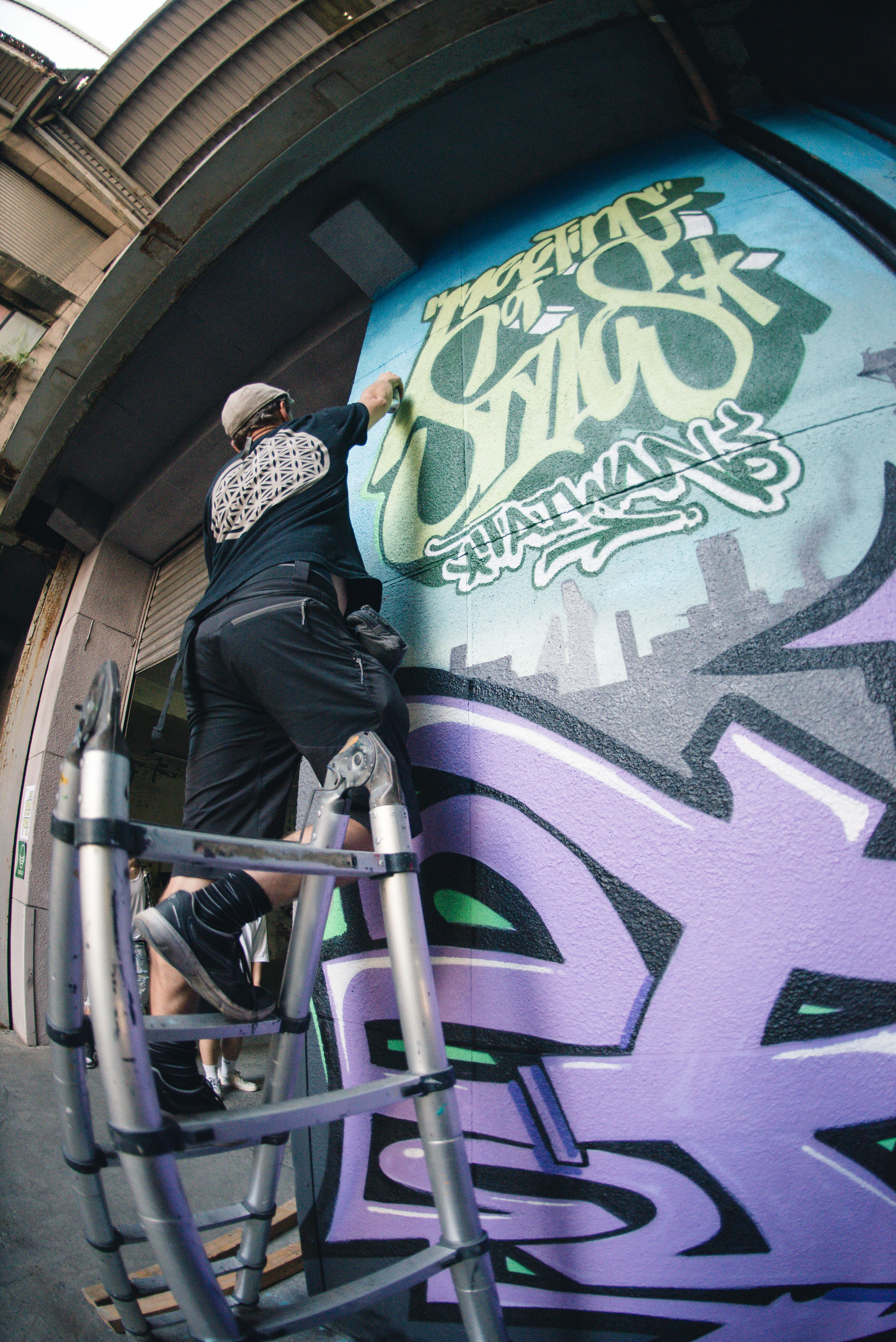  2024 Meeting of Styles 國際塗鴉藝術節新北站將有10位國內外藝術家共襄盛舉.