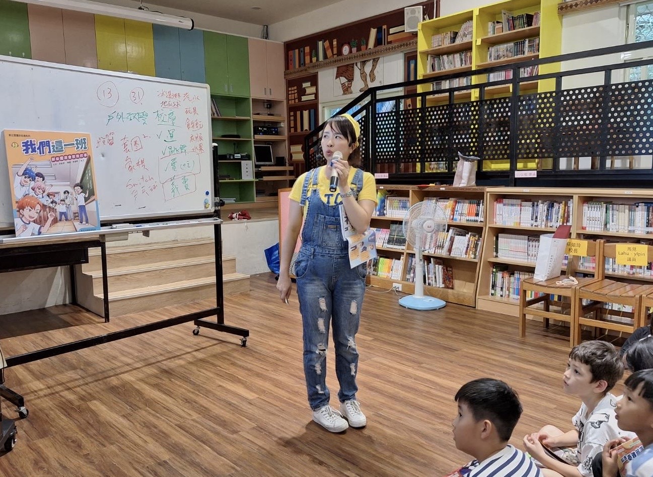 說故事講師-思多力親子成長團隊陳櫻慧老師
