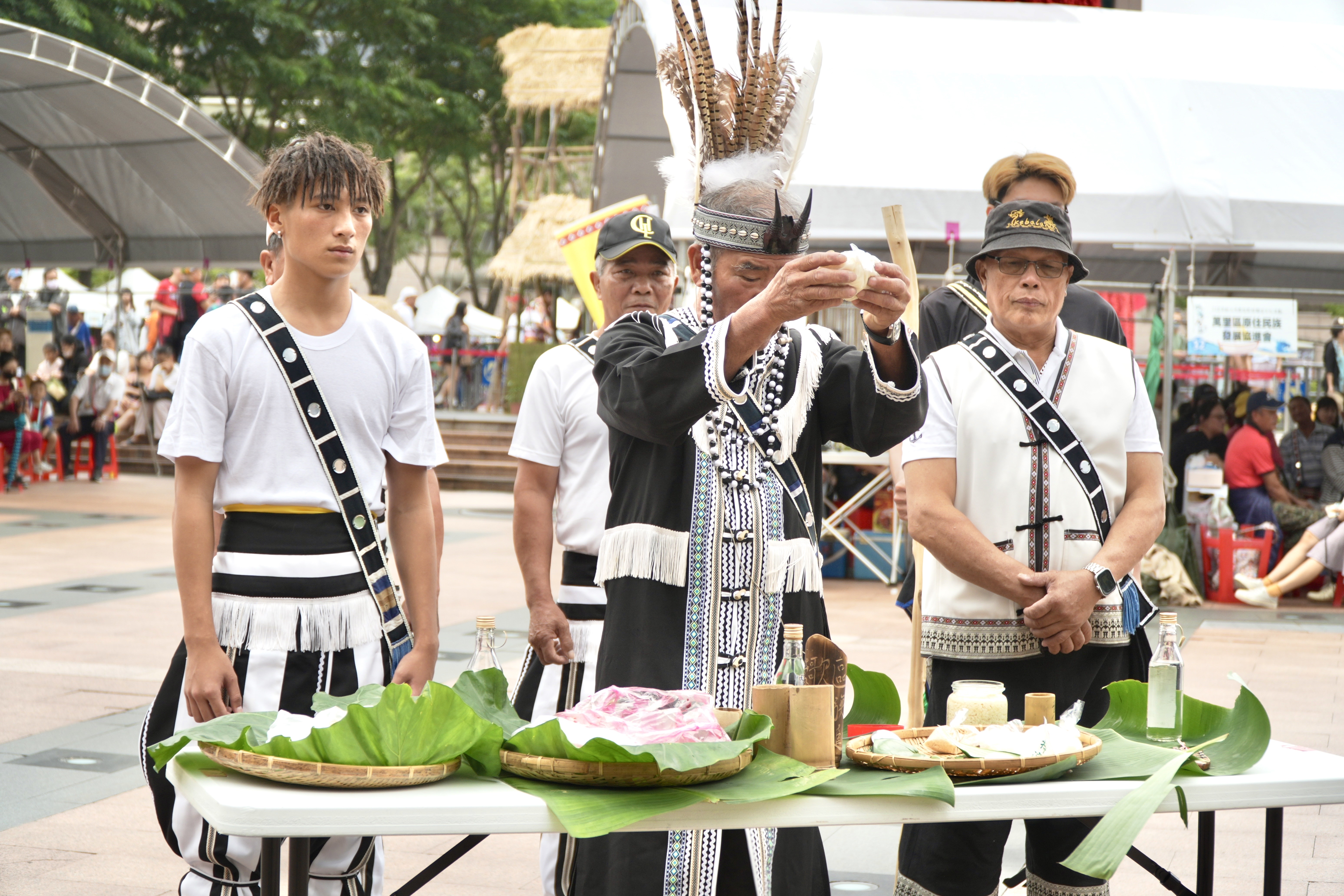 ▲噶瑪蘭族祈福。 (圖/新北市政府原民局提供)