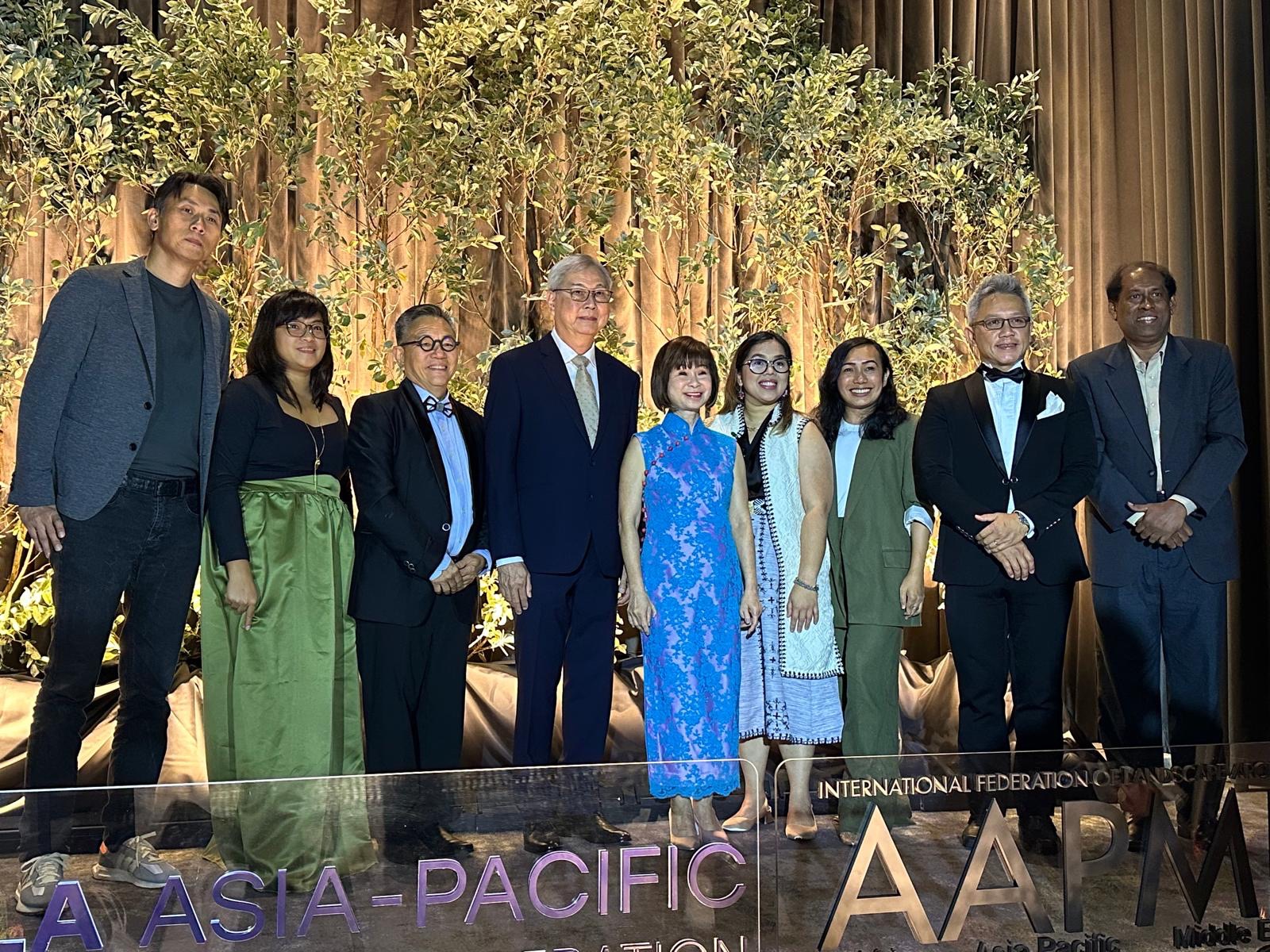 國際景觀建築師協會「IFLA AAPME Awards 2024」景觀大獎新加坡頒獎典禮
