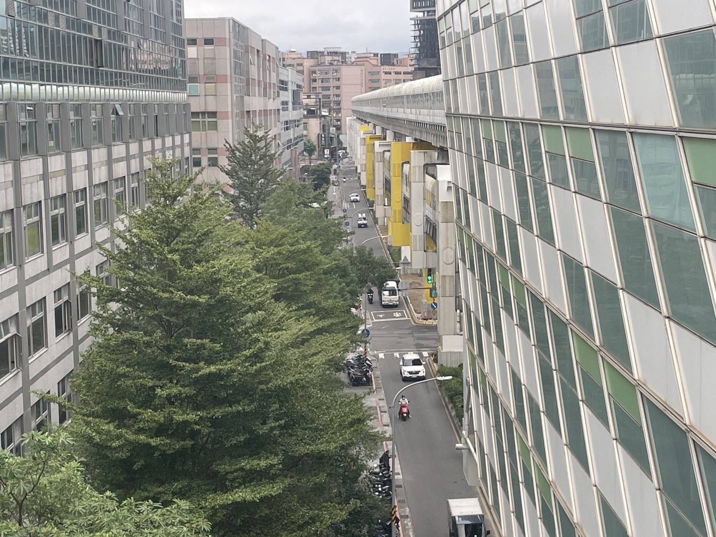 施工架拆除完畢路面交通恢復