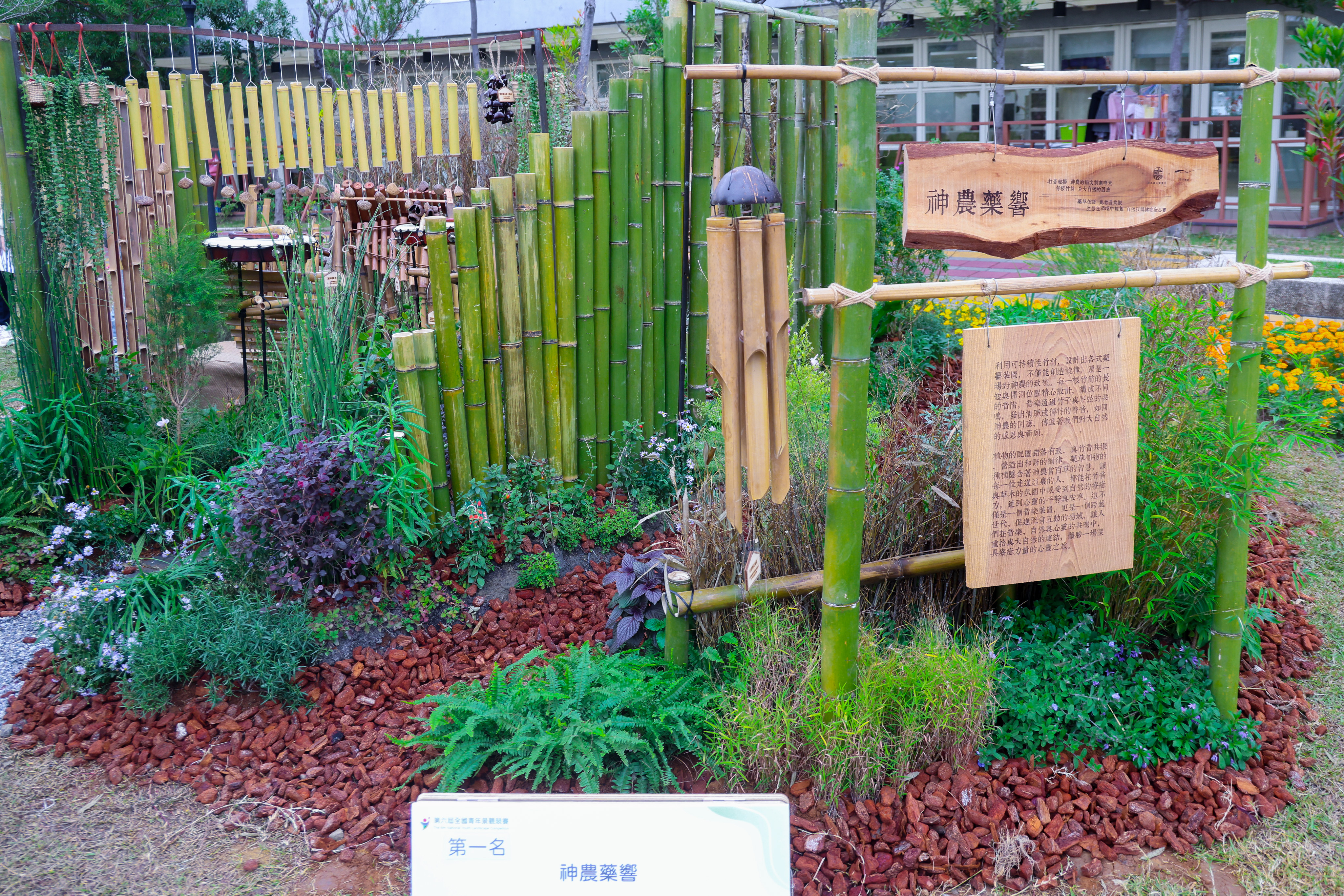 第6屆全國青年景觀競賽獲獎的8組作品即日起至114年1月19日在三重神農百草公園展出。