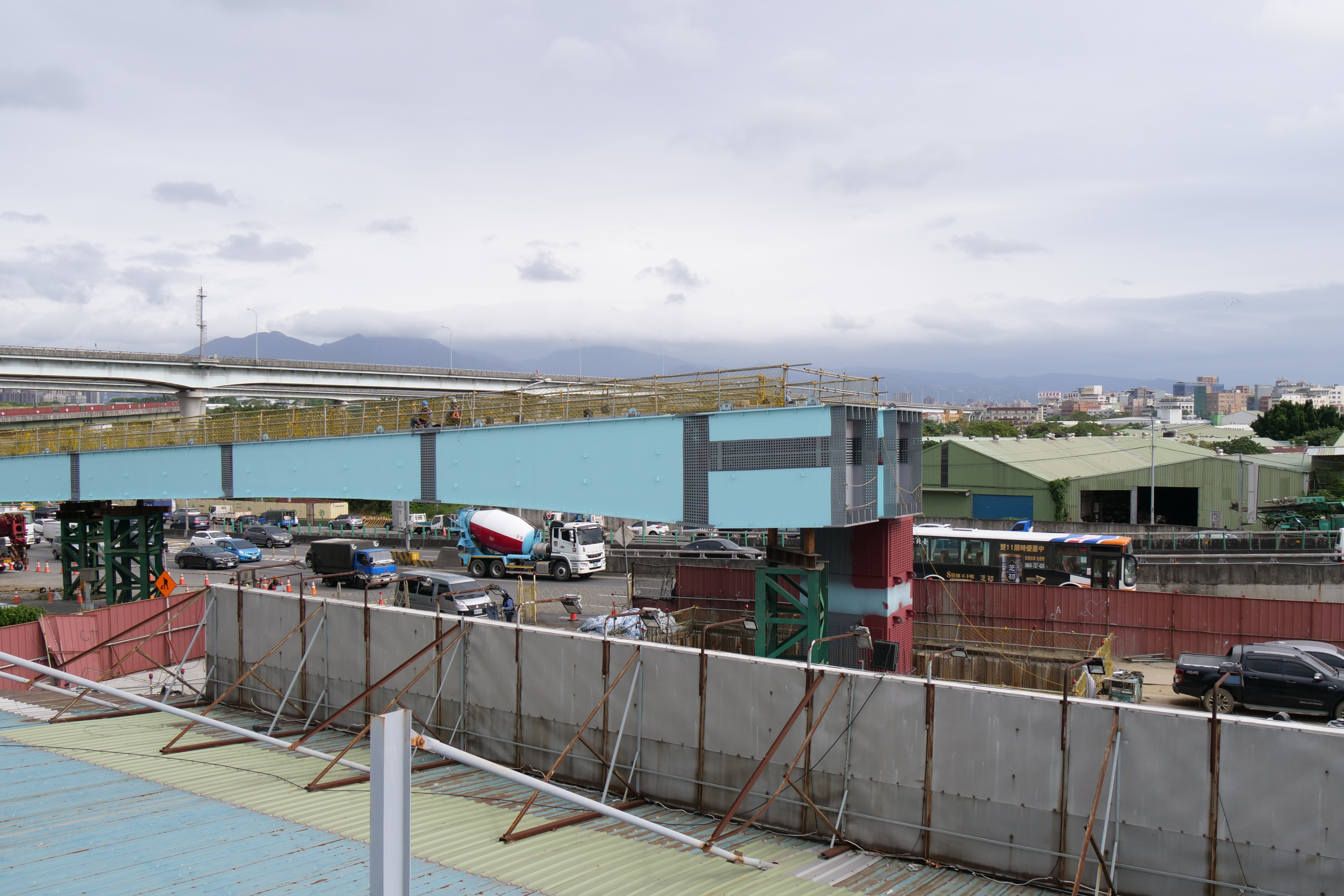 國道1號五股交流道增設北入北出匝道改善工程目前進度超前