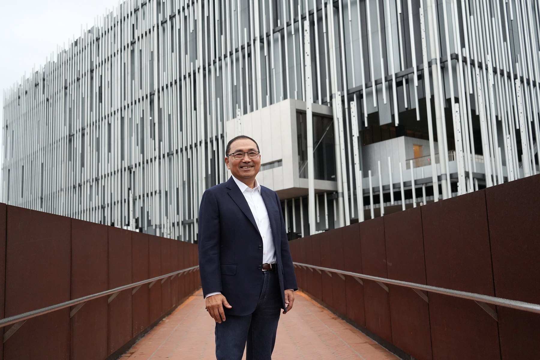 侯友宜宣布新北市美術館將於明(2025)年4月25日開館。