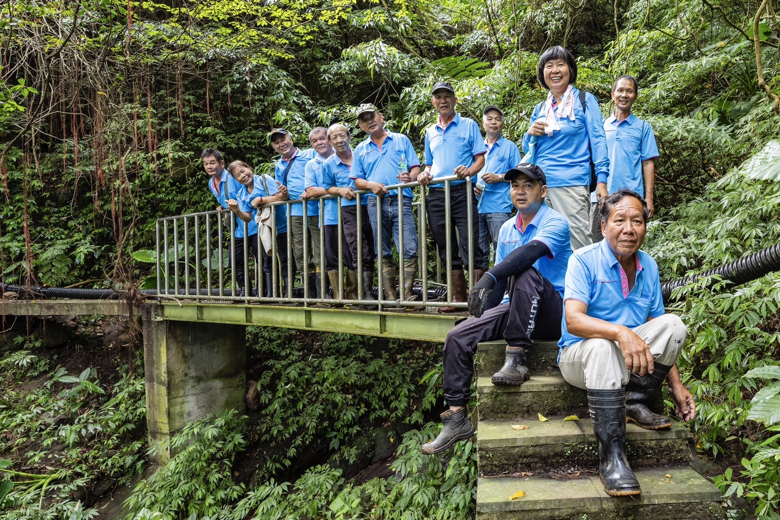 感謝三芝店子里巡水隊銀髮巡水員，無私奉獻的無名英雄