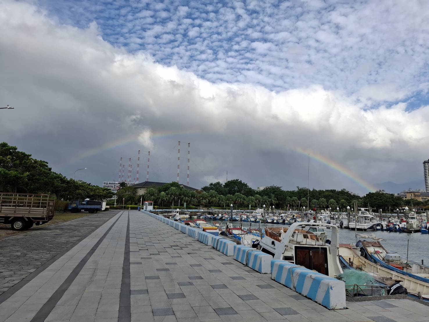 漁人碼頭港區景觀