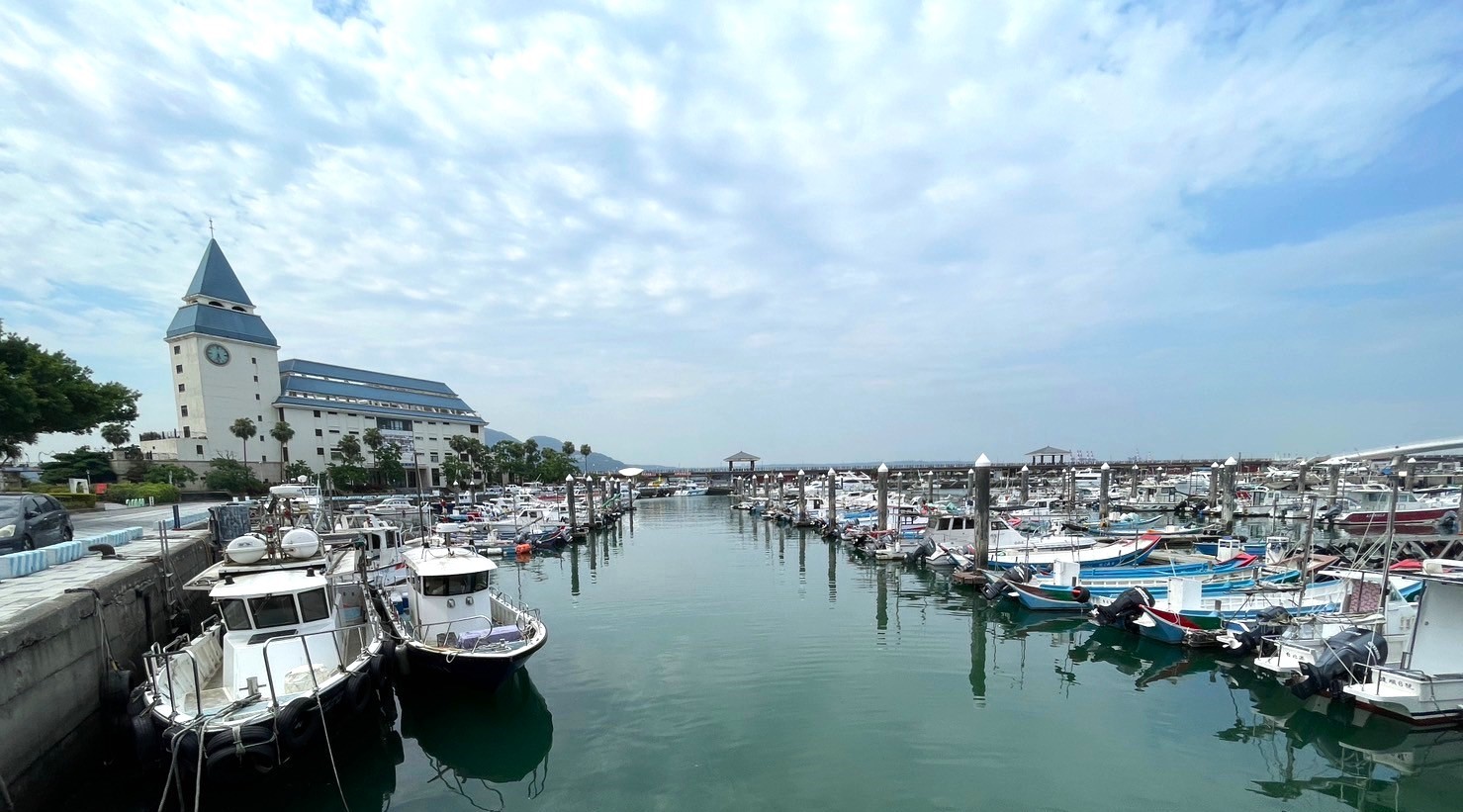 漁人碼頭港區風光