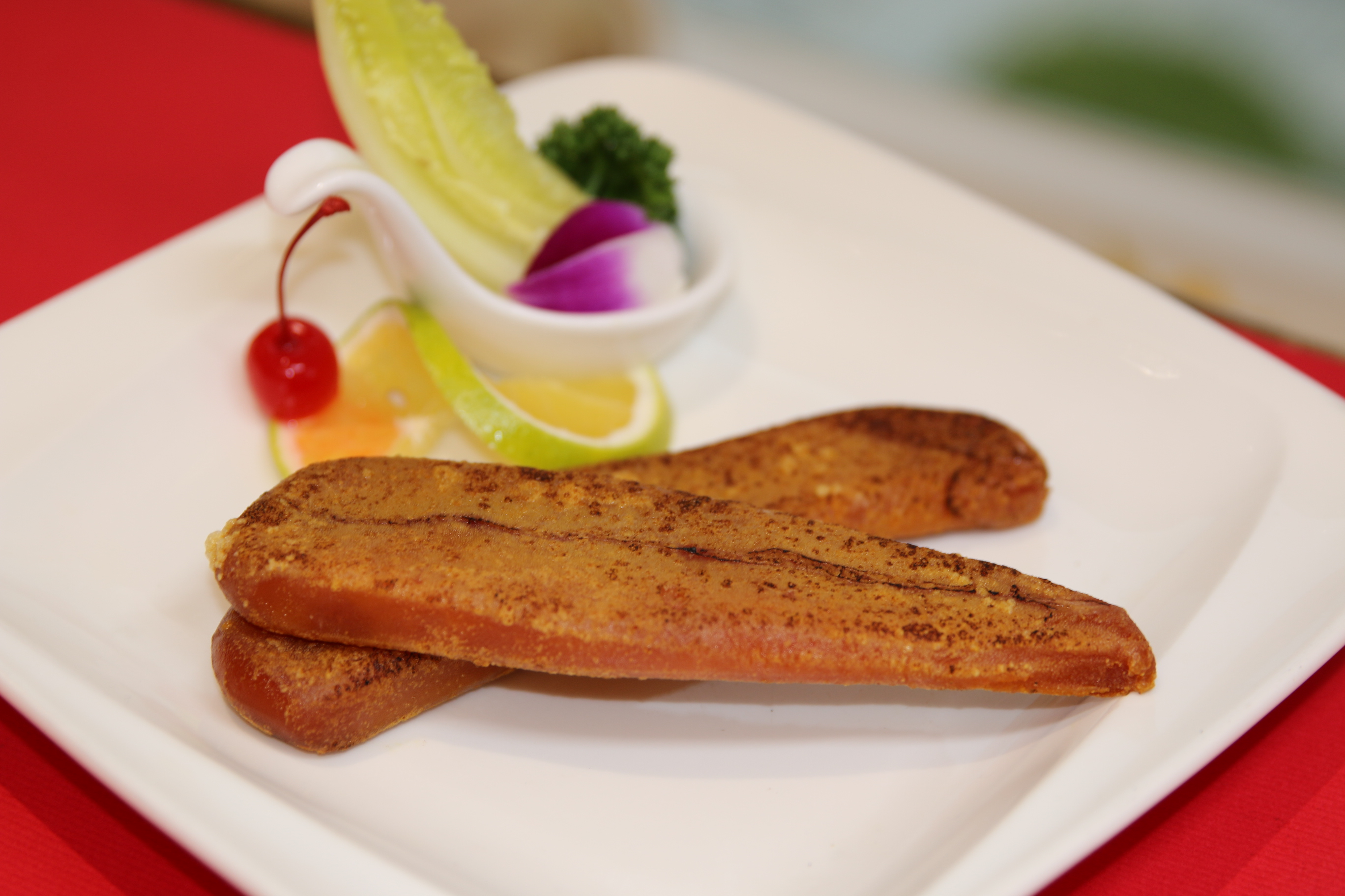 「火烤野生烏魚子」 (淡水區漁會提