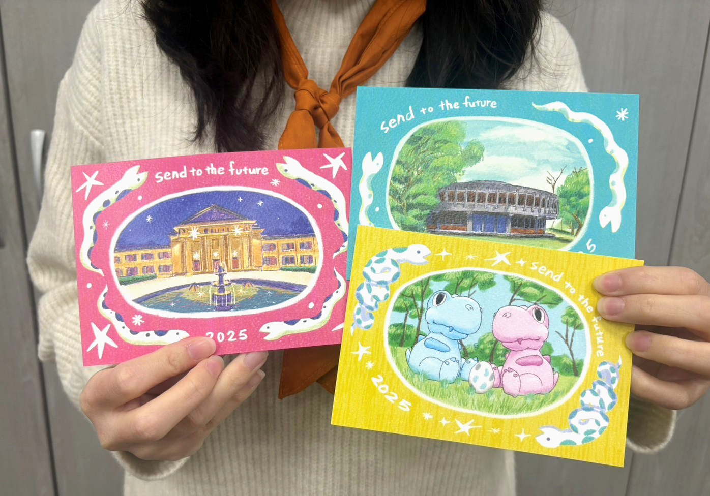  435園區歷年來深受民眾喜愛的經典新春活動「未來明信片」，亦從1月18日開跑，邀大家向「未來的自己與親友對話」，今年活動特地延長至兒童節假期4月6日止。