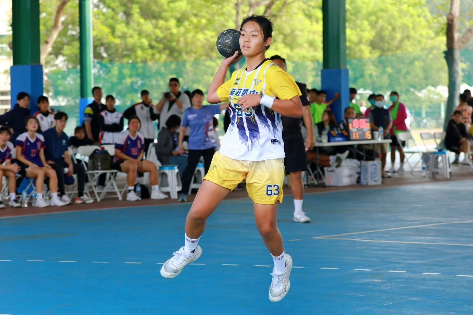 新莊國中女子手球隊在113年全國手球錦標賽U16女子組奪冠(照片新莊國中提供)_2