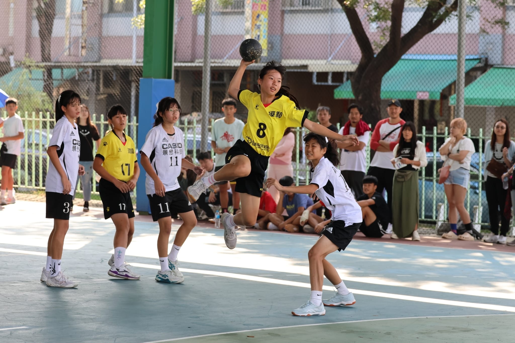  漳和國中在113年全國手球錦標賽榮獲U15及U13女子組雙料冠軍(照片漳和國中提供)_1