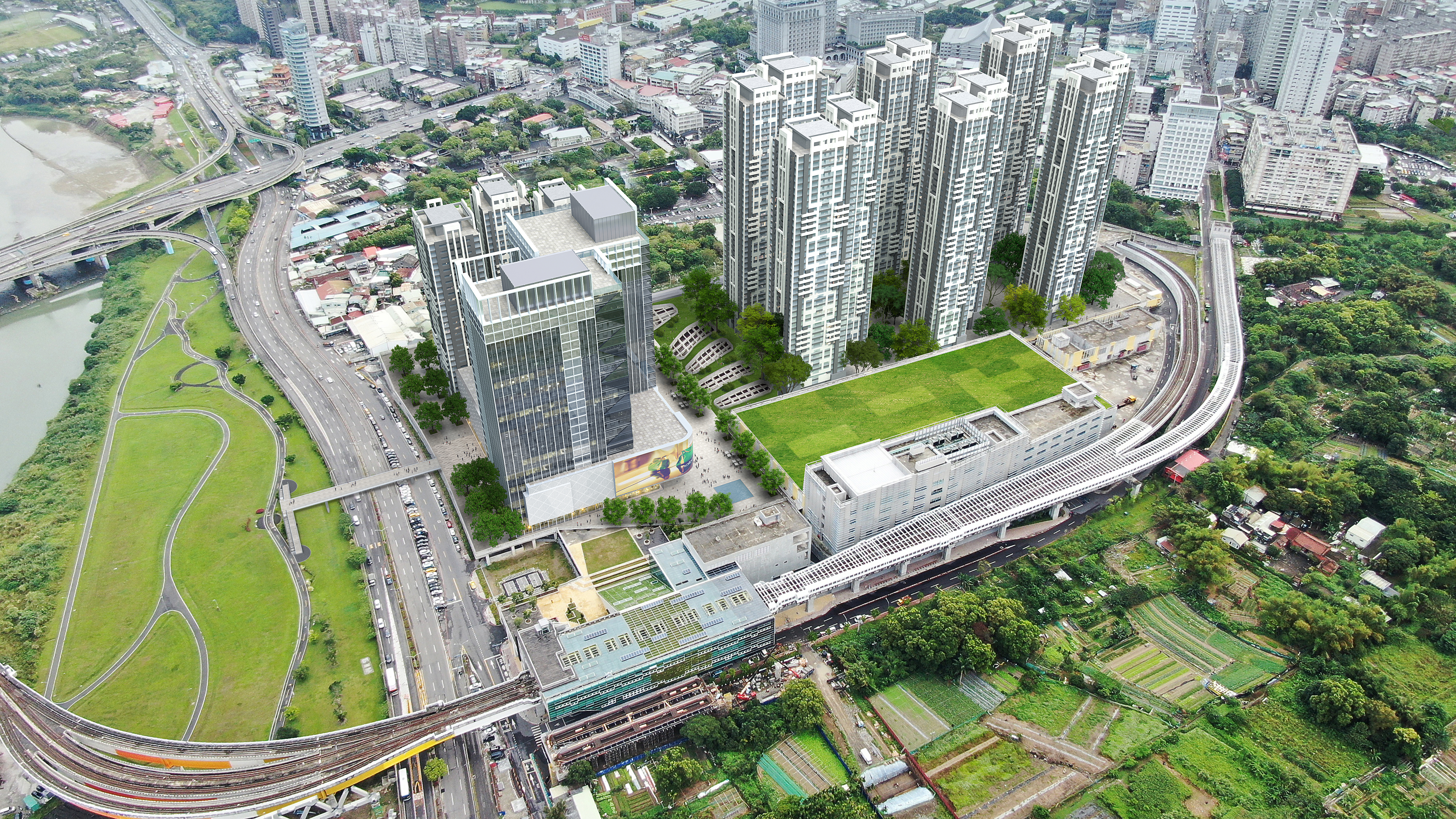 全台最大捷開案「M.Ark新北捷鑽」公告招商中