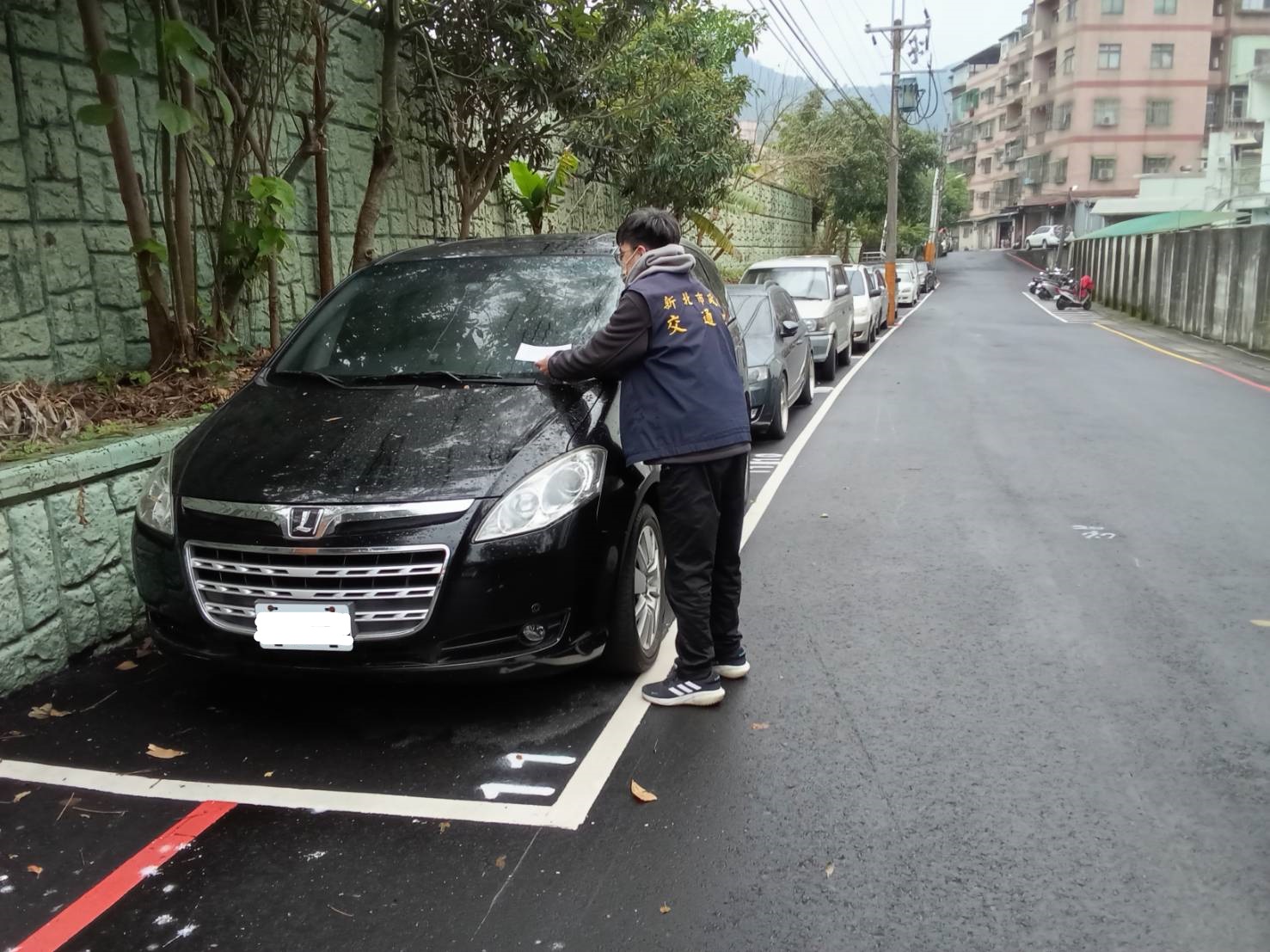 新店區寶高路夾單相片