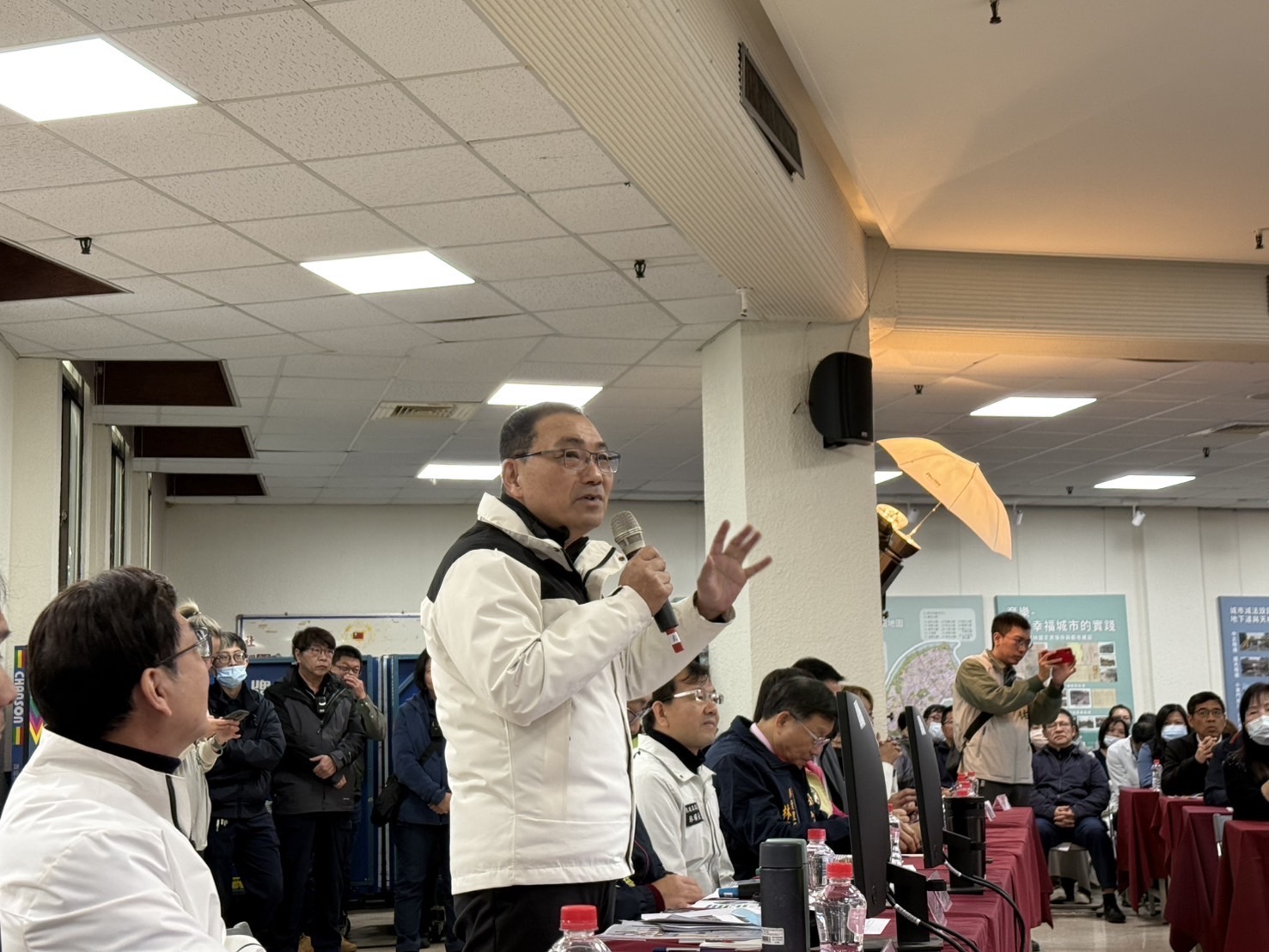財政收支劃分法修法通過後，侯友宜宣示基礎建設加倍。